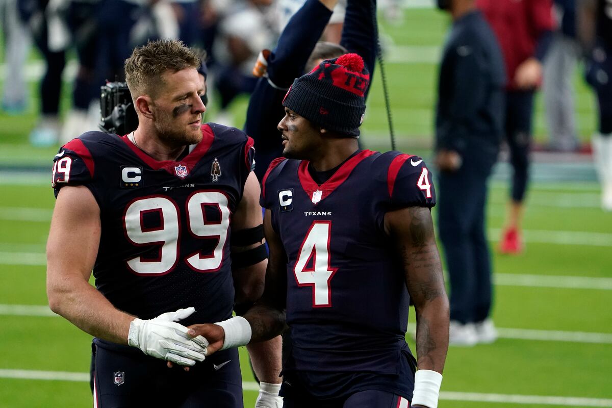J.J. Watt Says Deshaun Watson 'Deserves' to Be Happy Amid Texans Trade Rumors | Bleacher Report ...