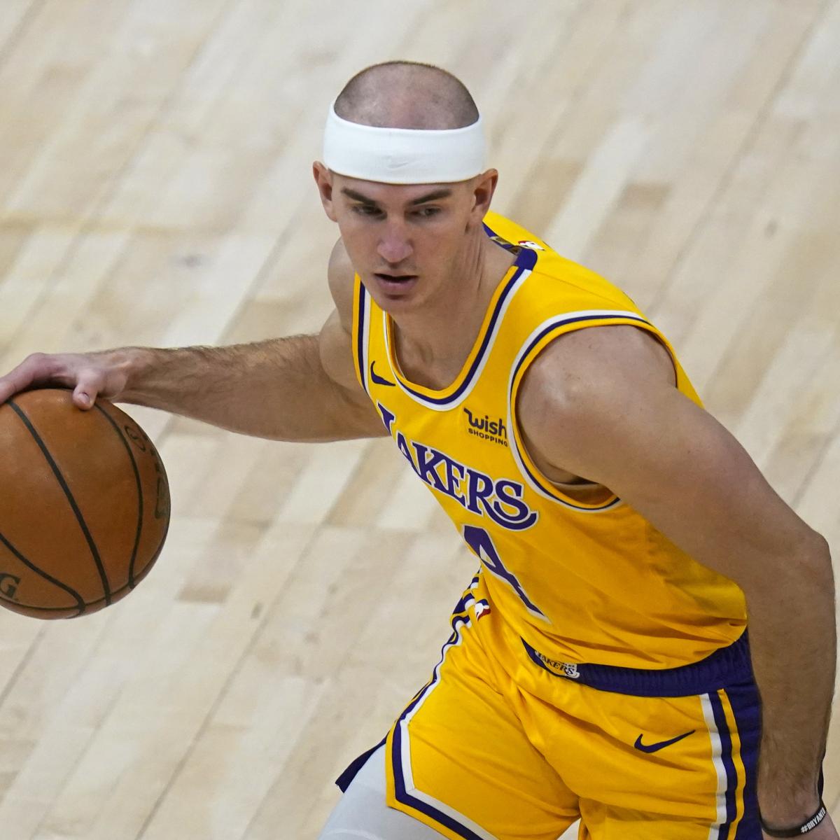 Lakers Guard Alex Caruso Makes Baldness Look Sensational