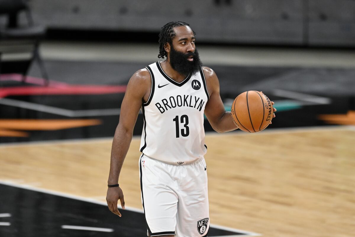 James Harden TripleDoubles as Nets Beat Rockets in BKN