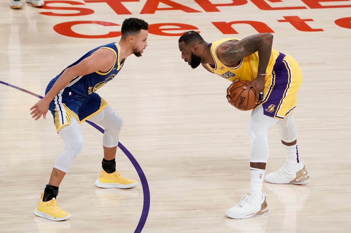 stephen curry and lebron james all star 2021