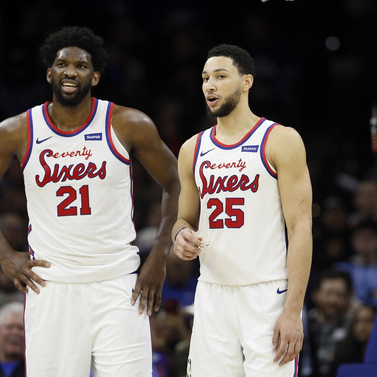 76ers' Joel Embiid Out vs. Bulls Amid Quarantine; Ben Simmons Will Miss 2 Games - Flipboard