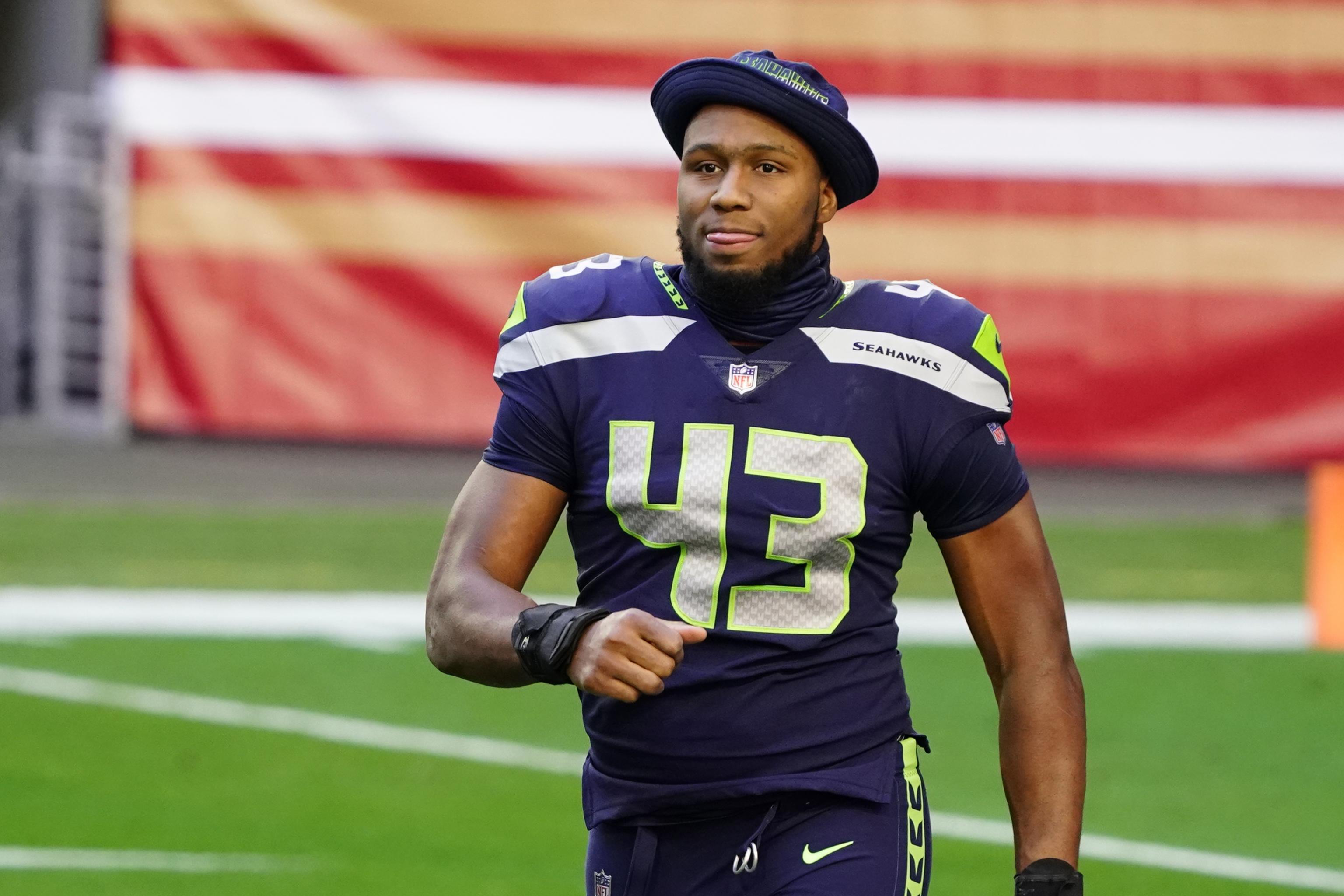 Seattle Seahawks' Carlos Dunlap on Russell Wilson: 'He told me