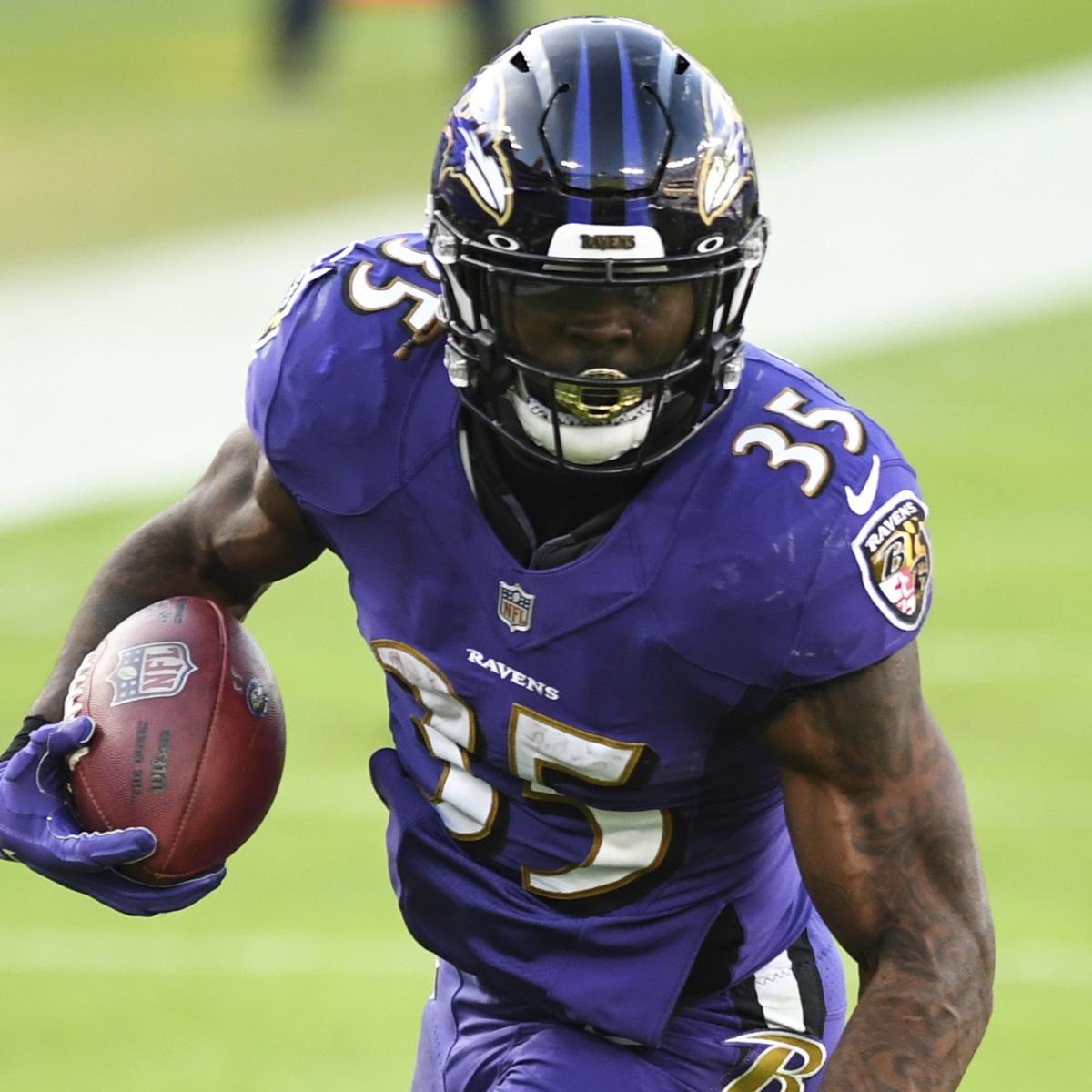 Ravens Rumors Gus Edwards Gets 2ndRound Tender Ahead of 2021 NFL Free