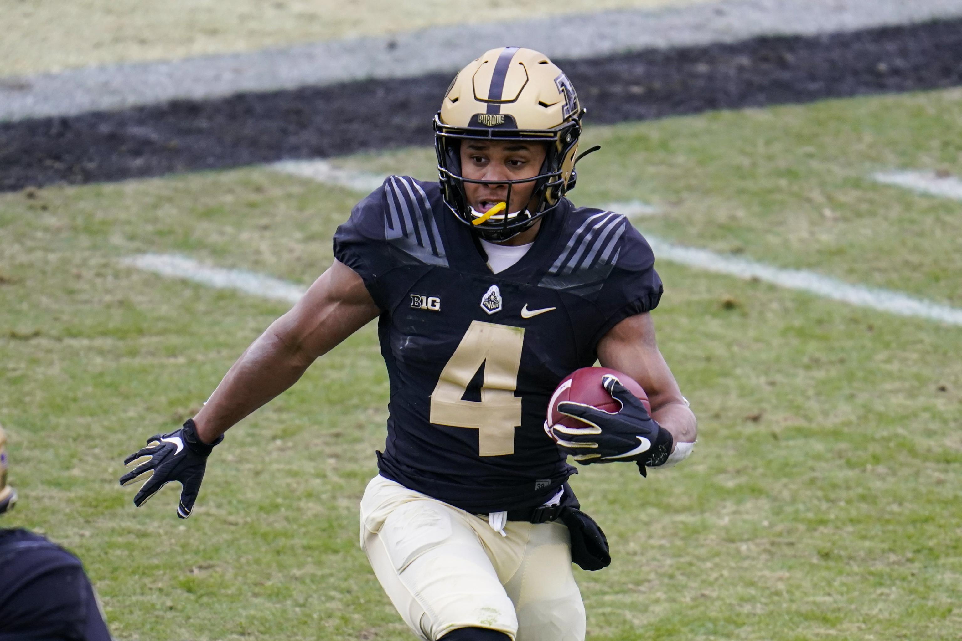 Arizona Cardinals wide receiver Rondale Moore pauses on the