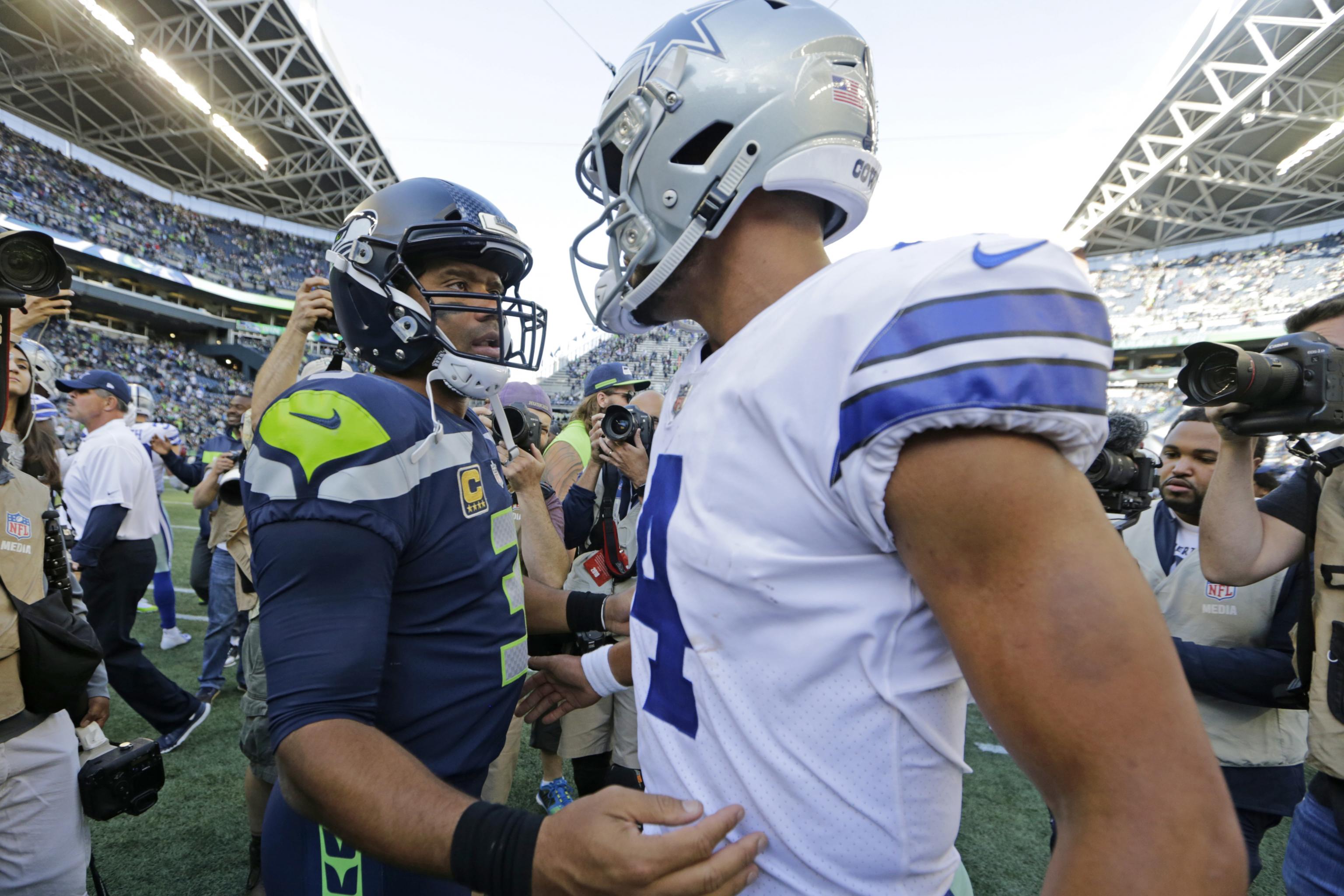 NFL insider: Cowboys-Seahawks trading Russell Wilson for Dak Prescott is  'laughable'