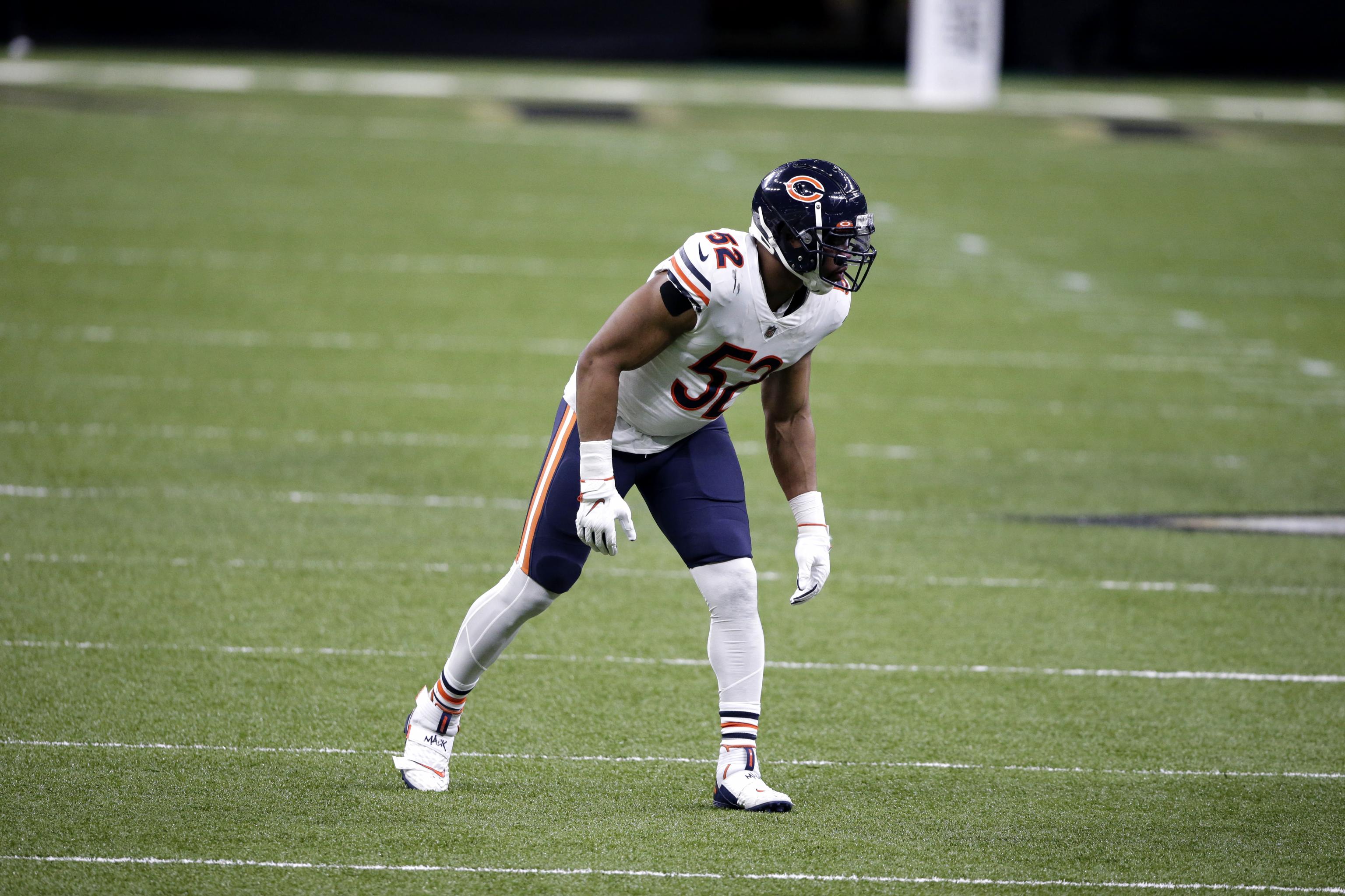 Bears stars Khalil Mack, Eddie Jackson among 6 players to miss practice -  Chicago Sun-Times