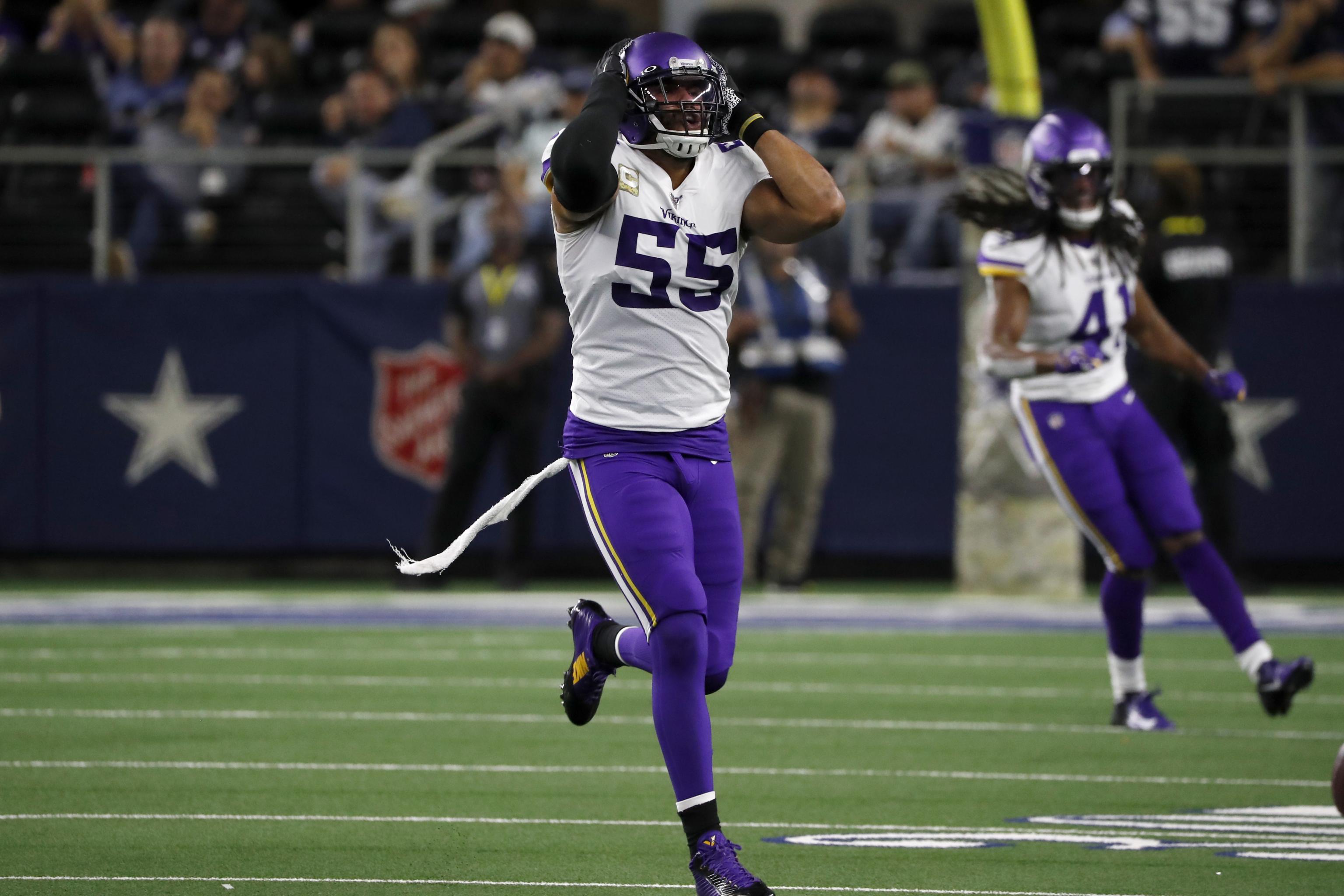 Feeling 'a little slow,' Vikings' Anthony Barr knocks off rust in