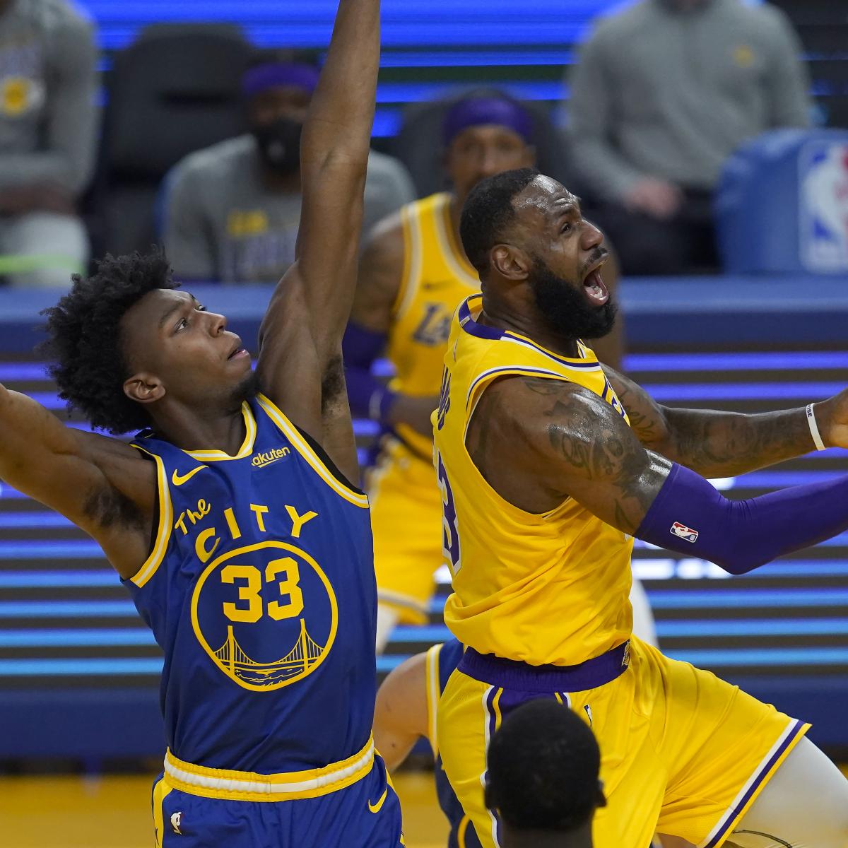 LeBron James: LA Lakers newcomer hits buzzer-beater three vs. Warriors