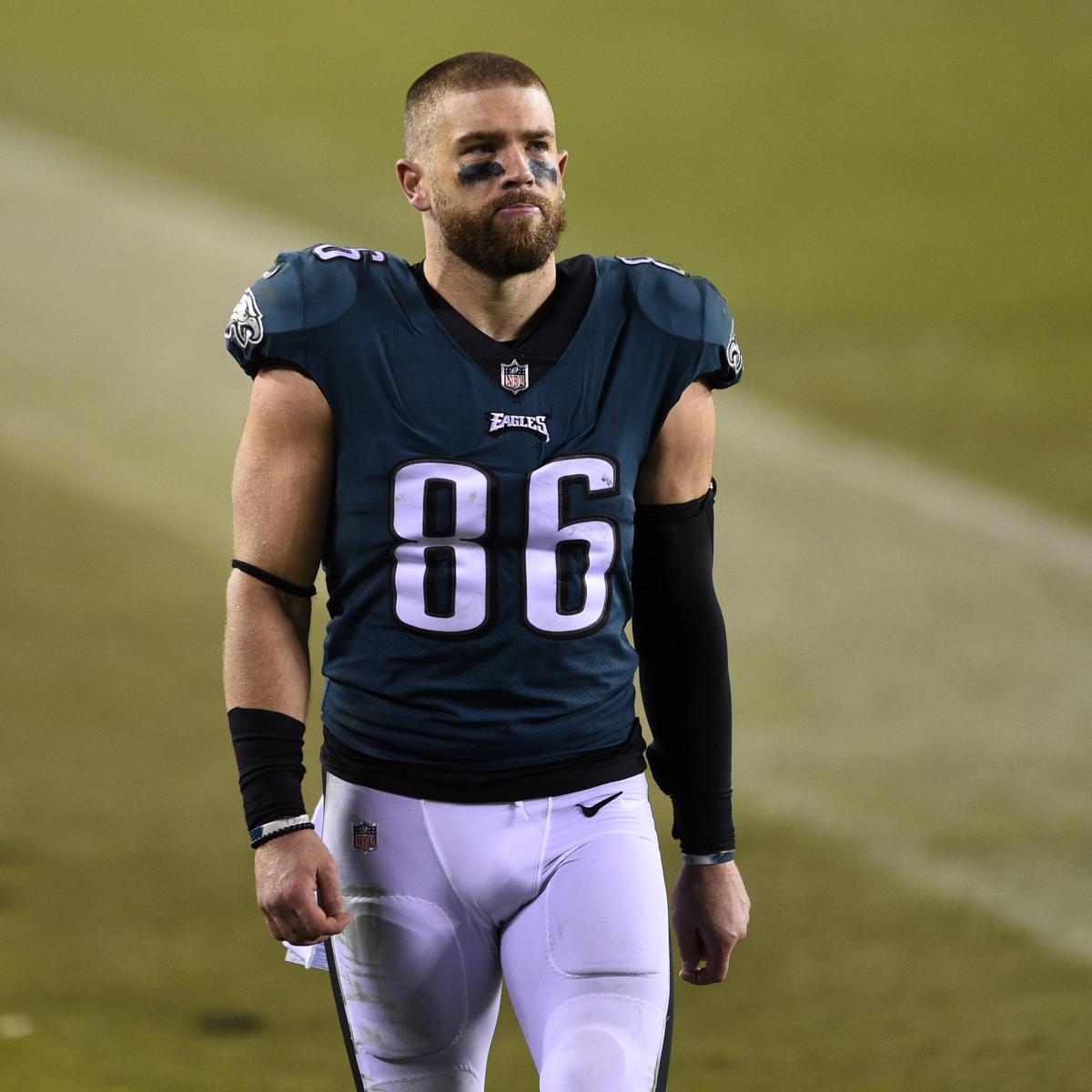 Zach Ertz Rumors Eagles TE Not Seeking Contract Extension in Potential