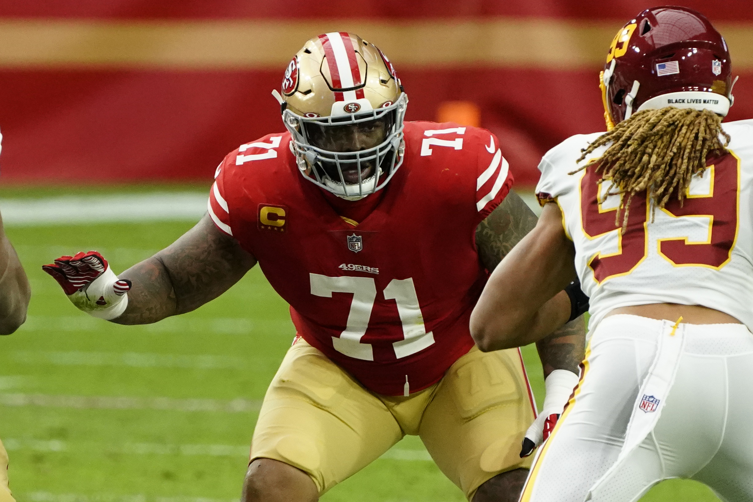 New LT Trent Williams fitting in with 49ers