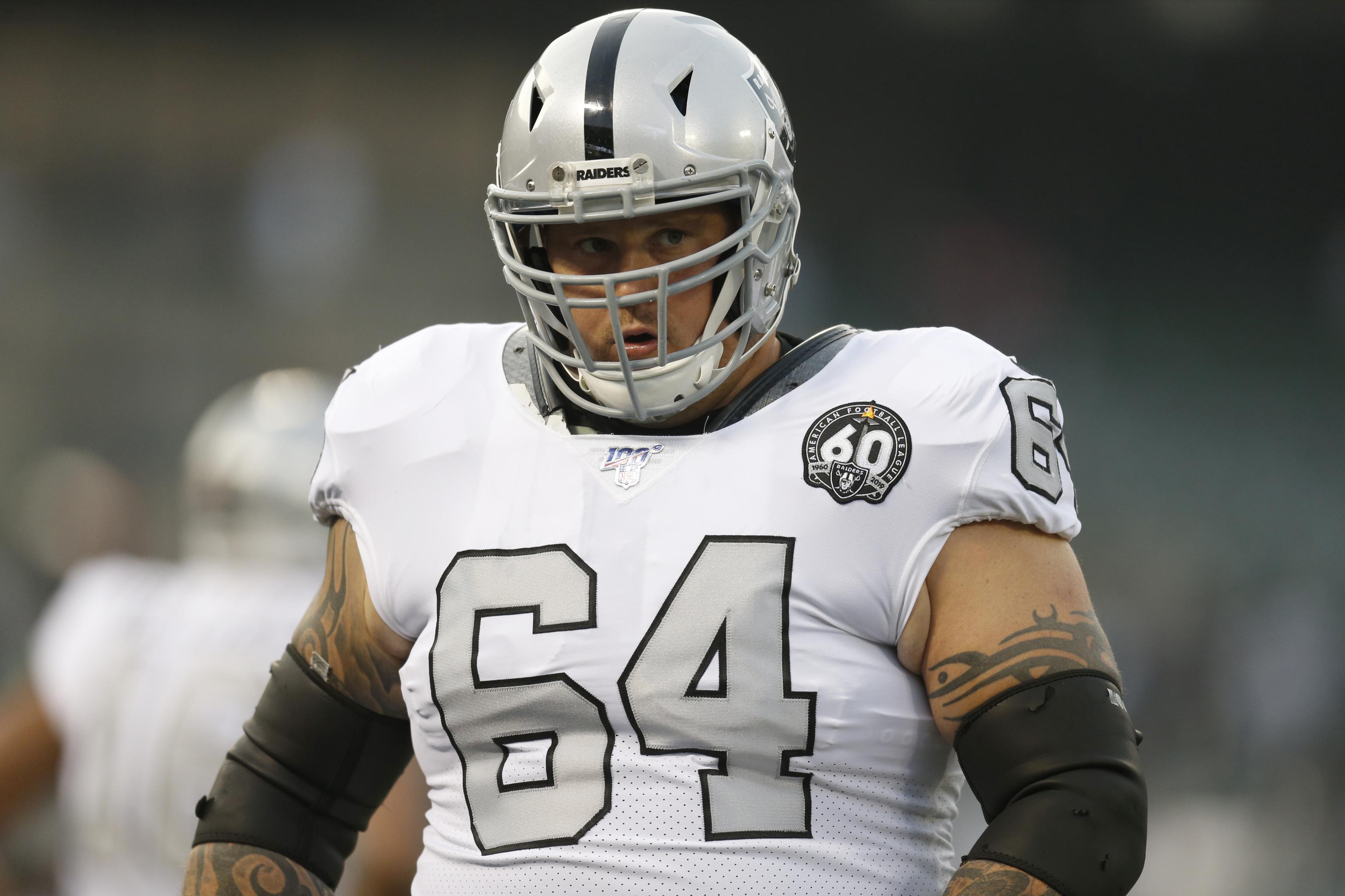 Free agent OG Richie Incognito working out for Raiders 