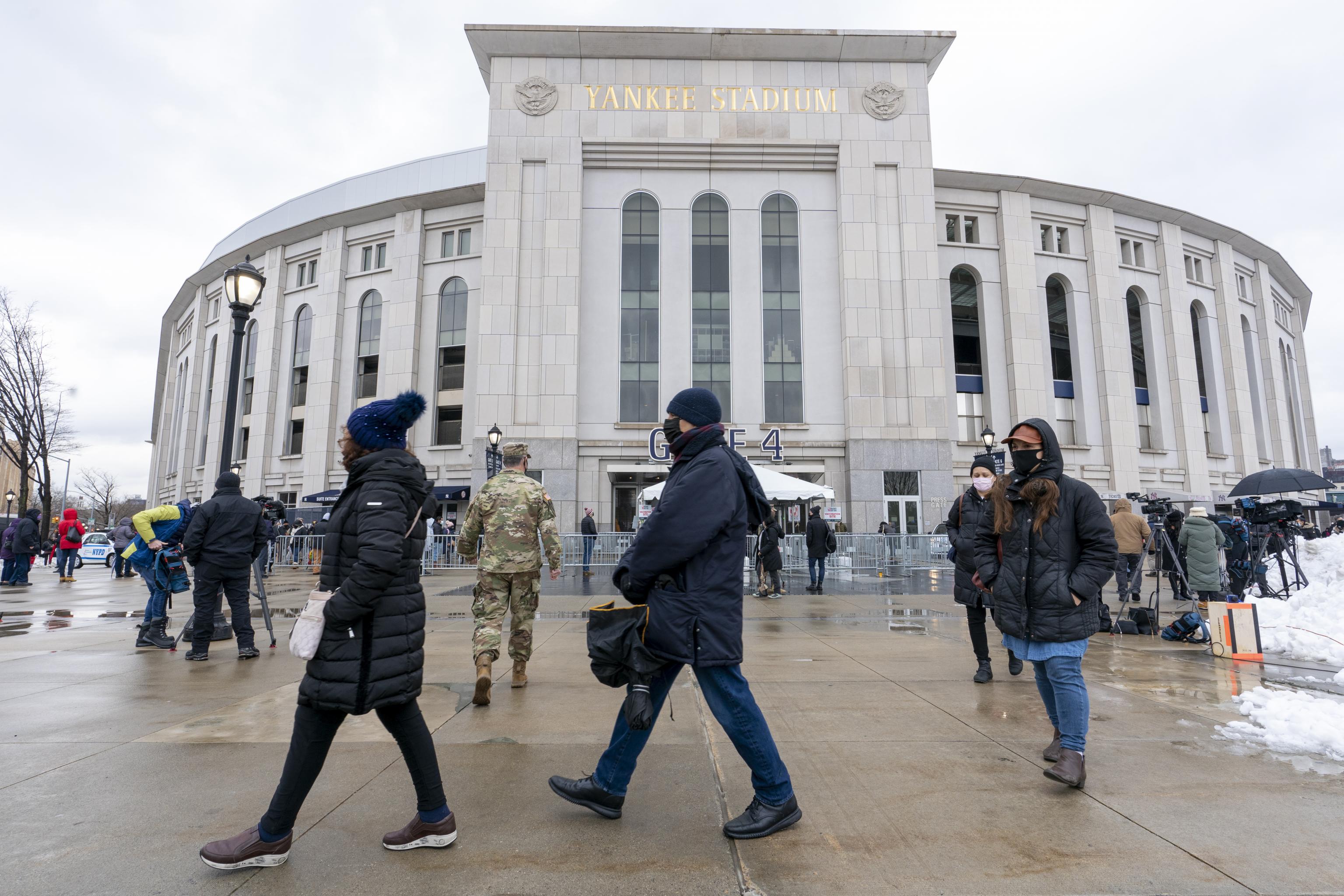 Yankee Stadium to open season at 20 percent capacity