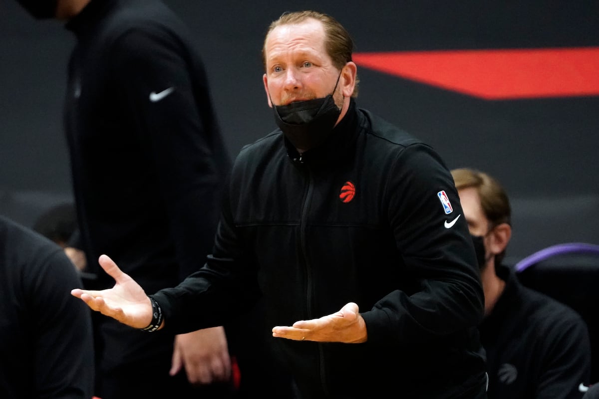 Raptors' Nick Nurse Fined $50K for Throwing Mask, Directing Profanity at Refs