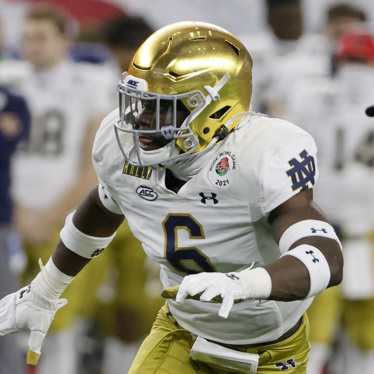 Jeremiah Owusu-Koramoah Drafted by Browns: Updated CLE Depth Chart After Round 2