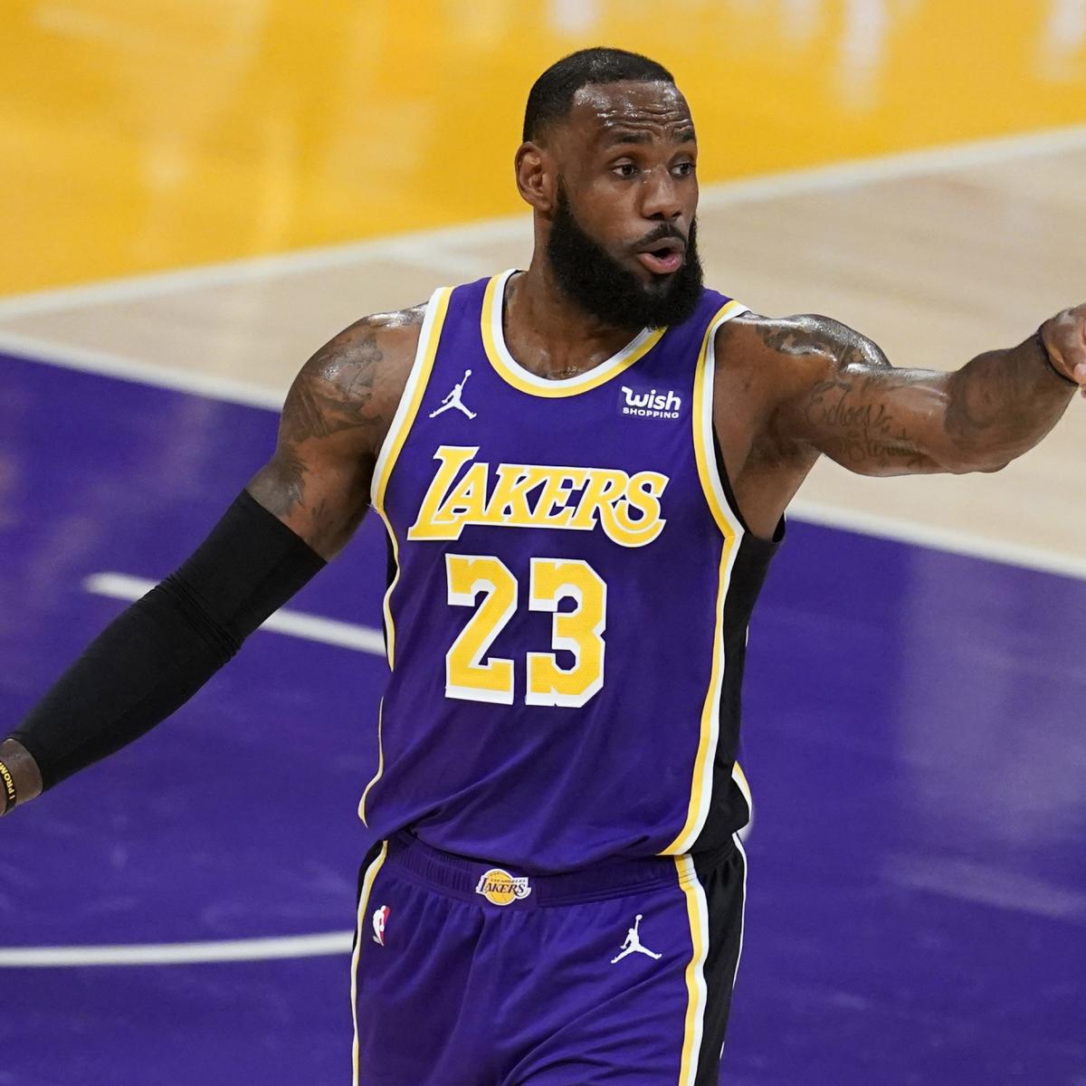 Lakers' LeBron James Reportedly Has 4-6-Week Recovery Period for Ankle ...