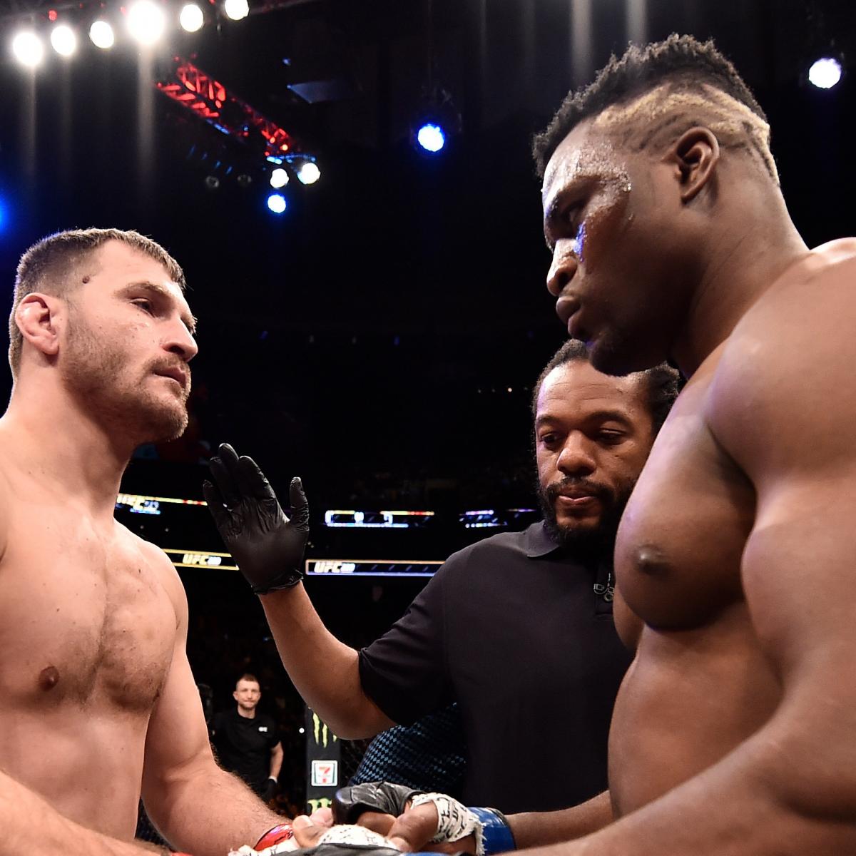 UFC 260: Previewing Stipe Miocic-Francis Ngannou 2 and Other Matches on the Card | Bleacher ...
