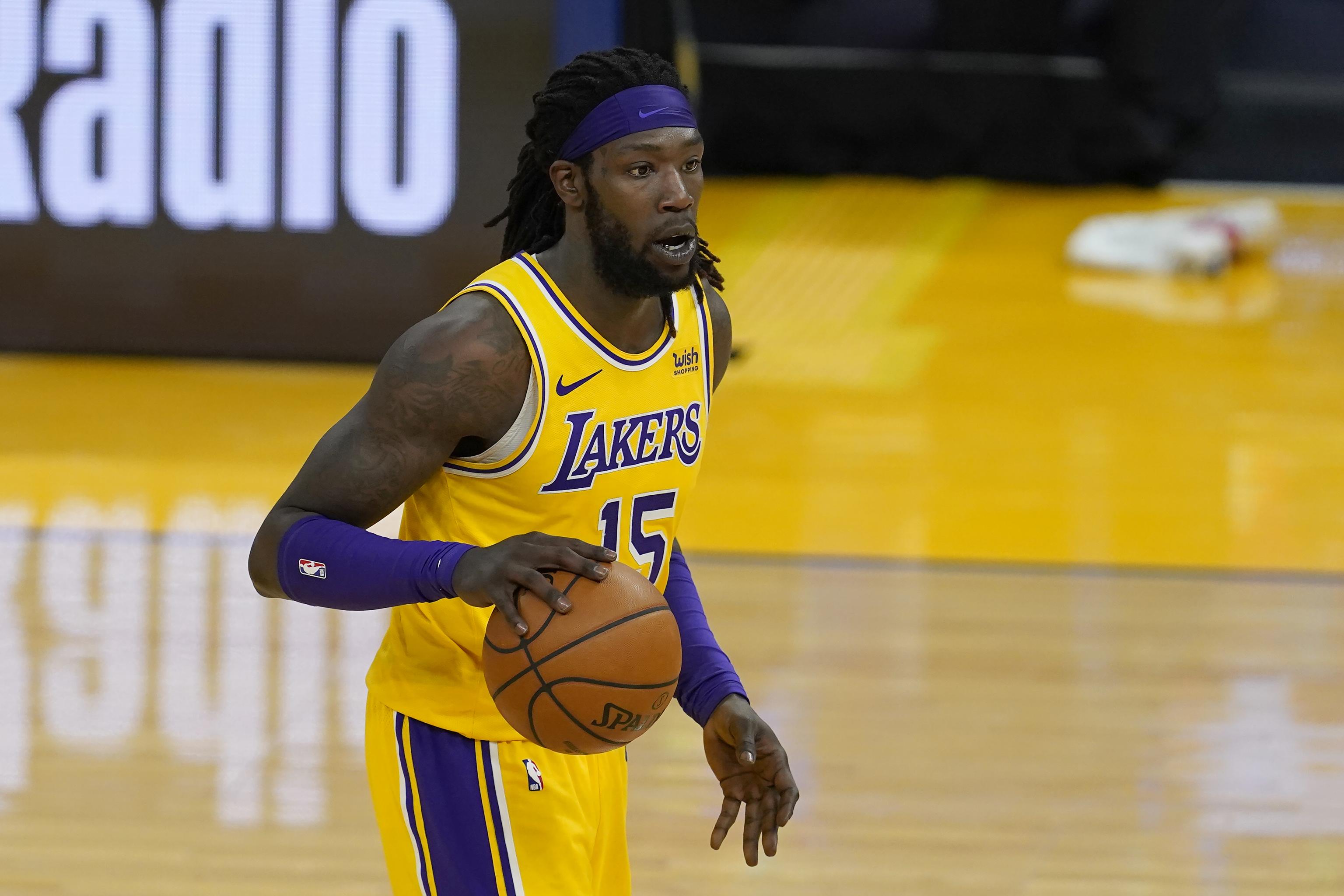 Lakers' Montrezl Harrell seems to be enjoying Clippers' playoff