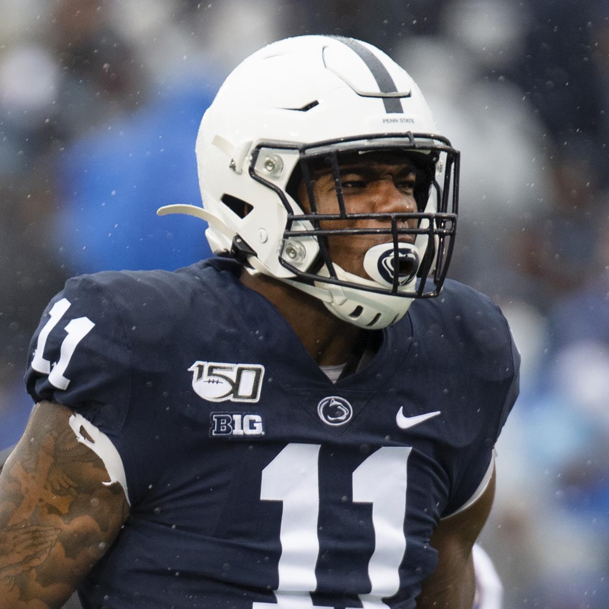 Micah Parsons Shows off Elite Athleticism at Penn State Pro Day Before 