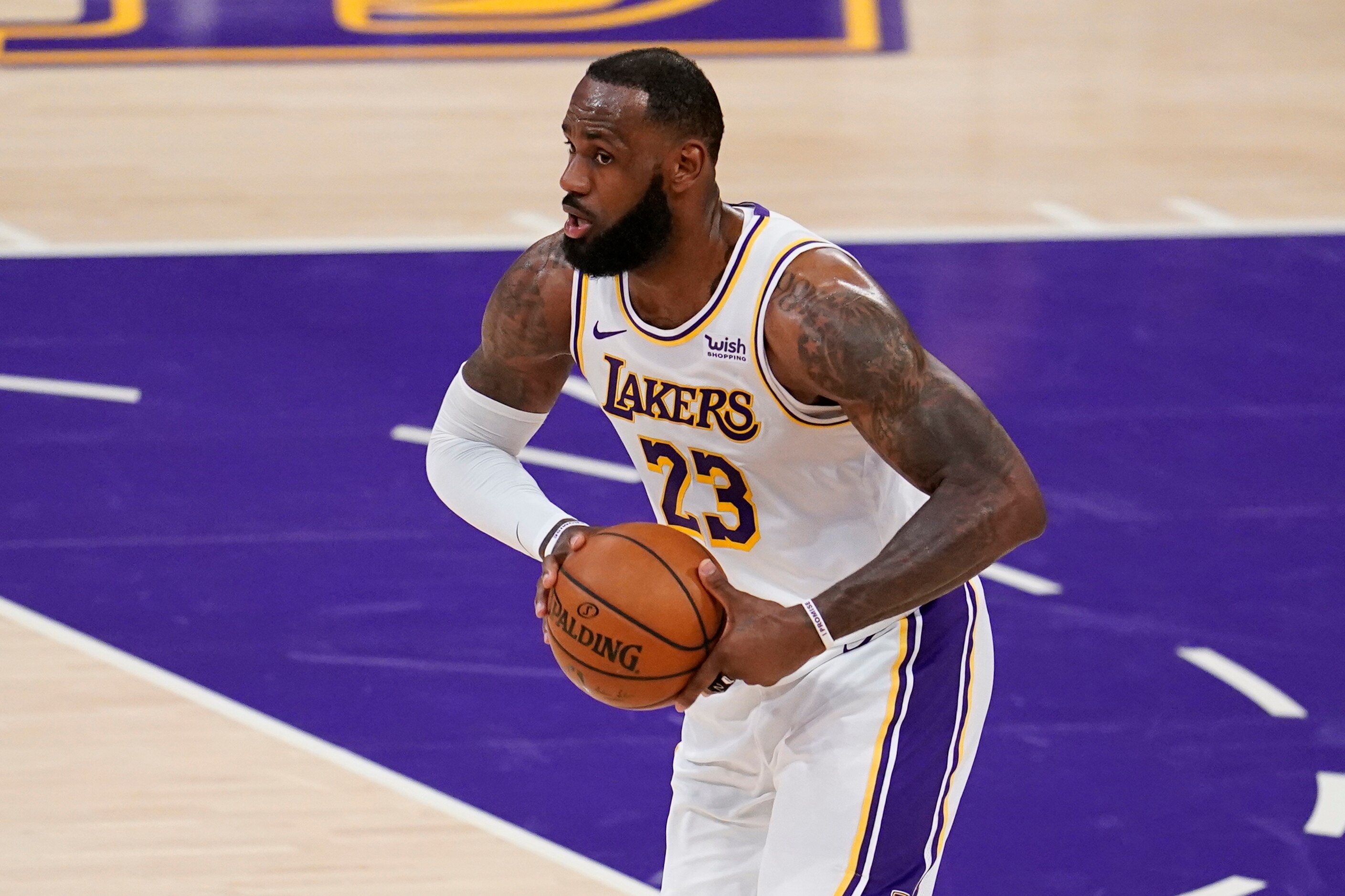 lebron james update lakers