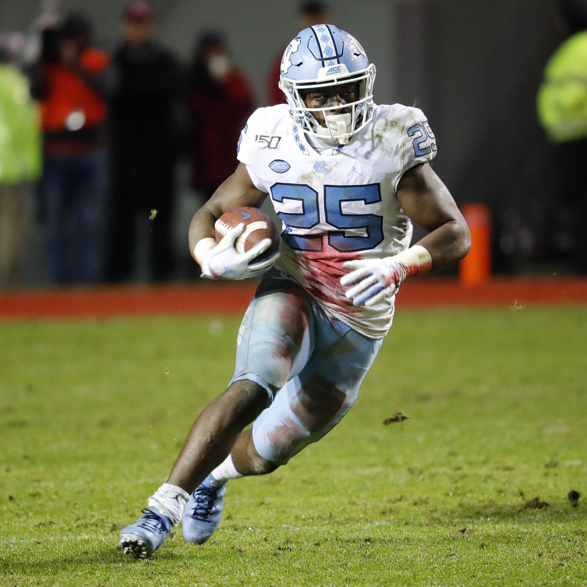Javonte Williams Drafted by Broncos: Denver's Updated Depth Chart After Round 2