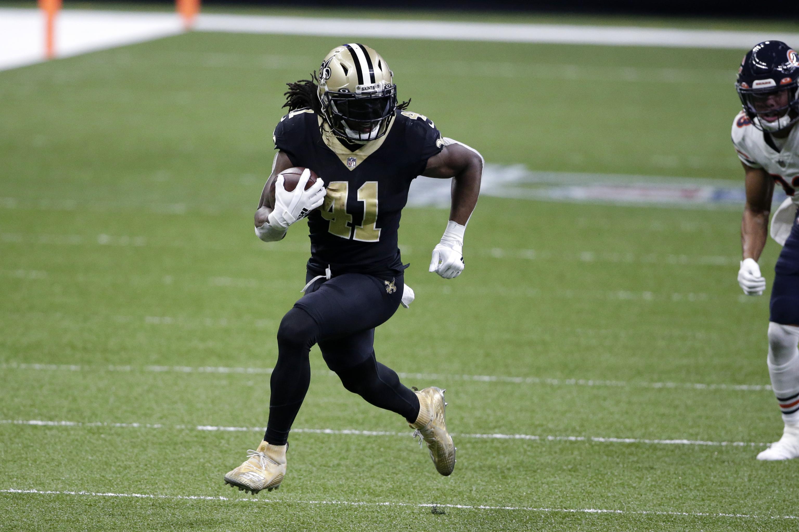 Alvin Kamara's tweet indicates he'll play in Sunday's Wild Card game