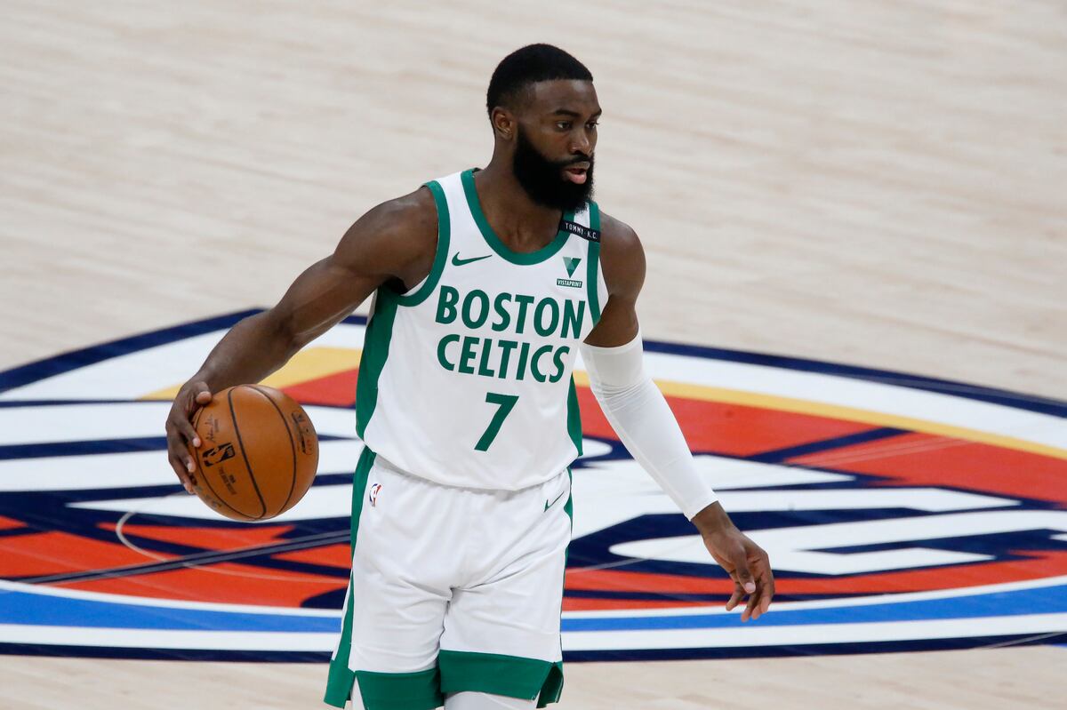 Celtics' Jaylen Brown Ruled out vs. Rockets with Knee Injury