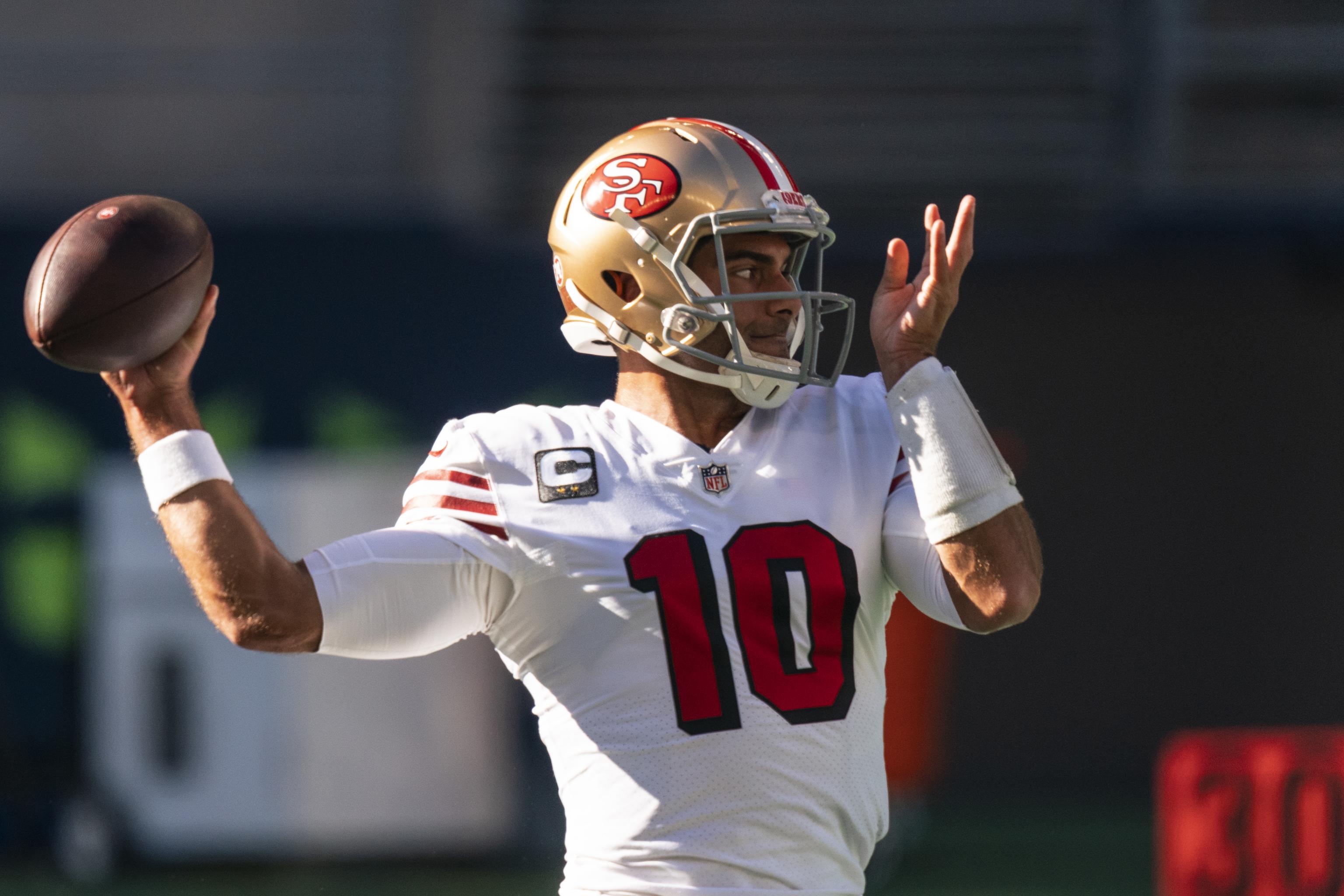 49ers QB Jimmy Garoppolo discusses persistent Patriots trade rumors - Pats  Pulpit