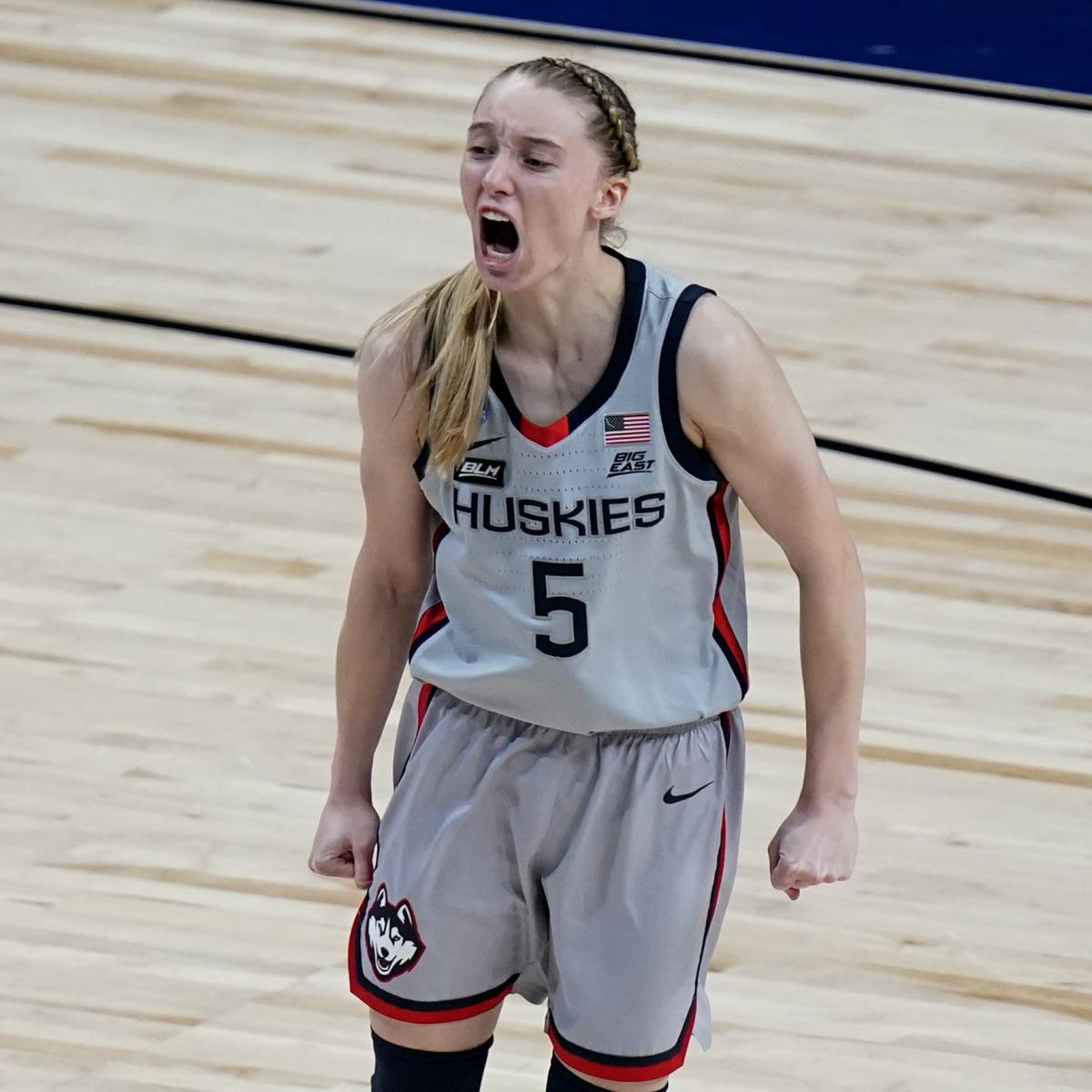 UConn's Paige Bueckers Learns of 2021 AP Player of Year Honor in Emotional Video