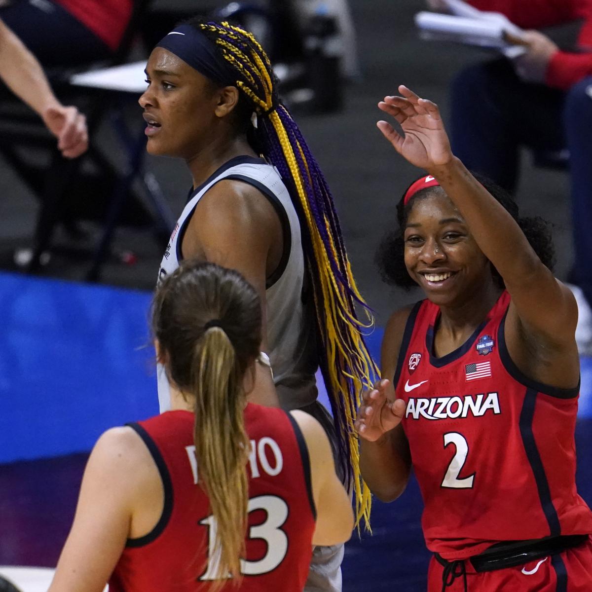 No. 3 Arizona Stuns Paige Bueckers, No. 1 UConn to Reach National Title Game