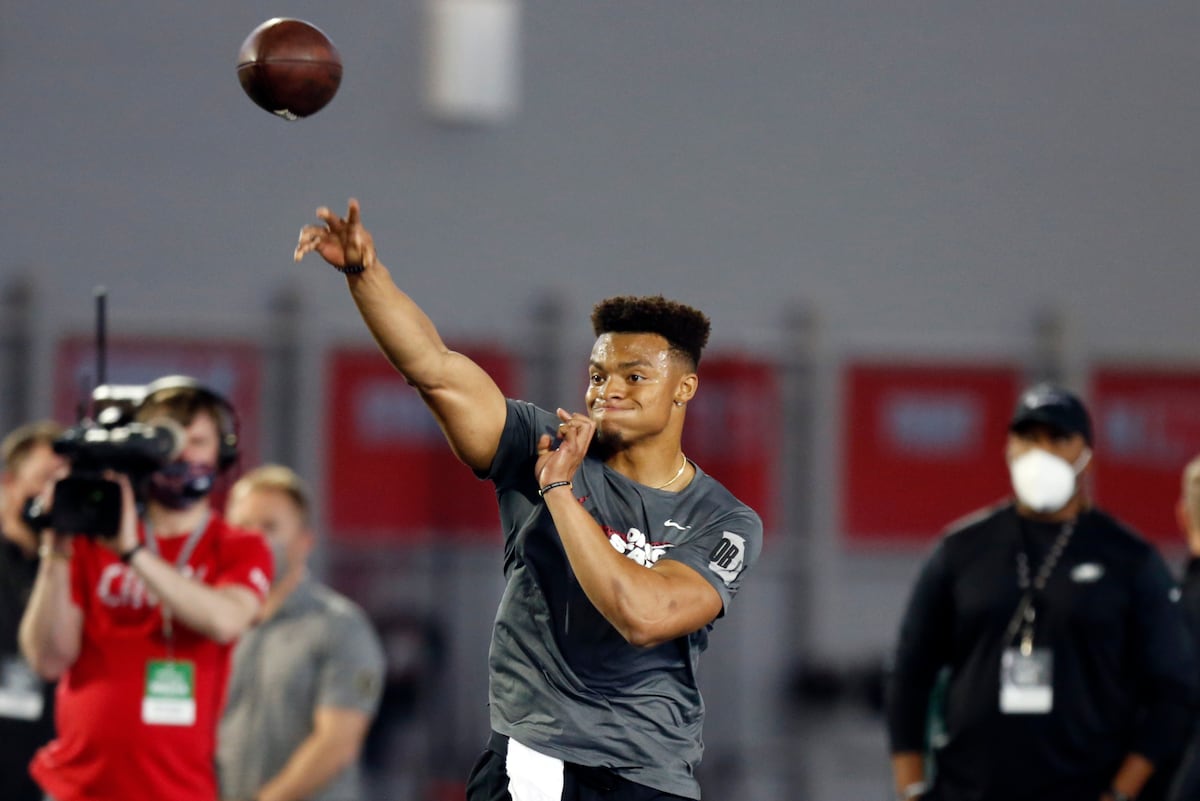 OSU’s Ryan Day Defends Justin Fields’ Work Ethic, Calls out ‘Reckless’ Criticism