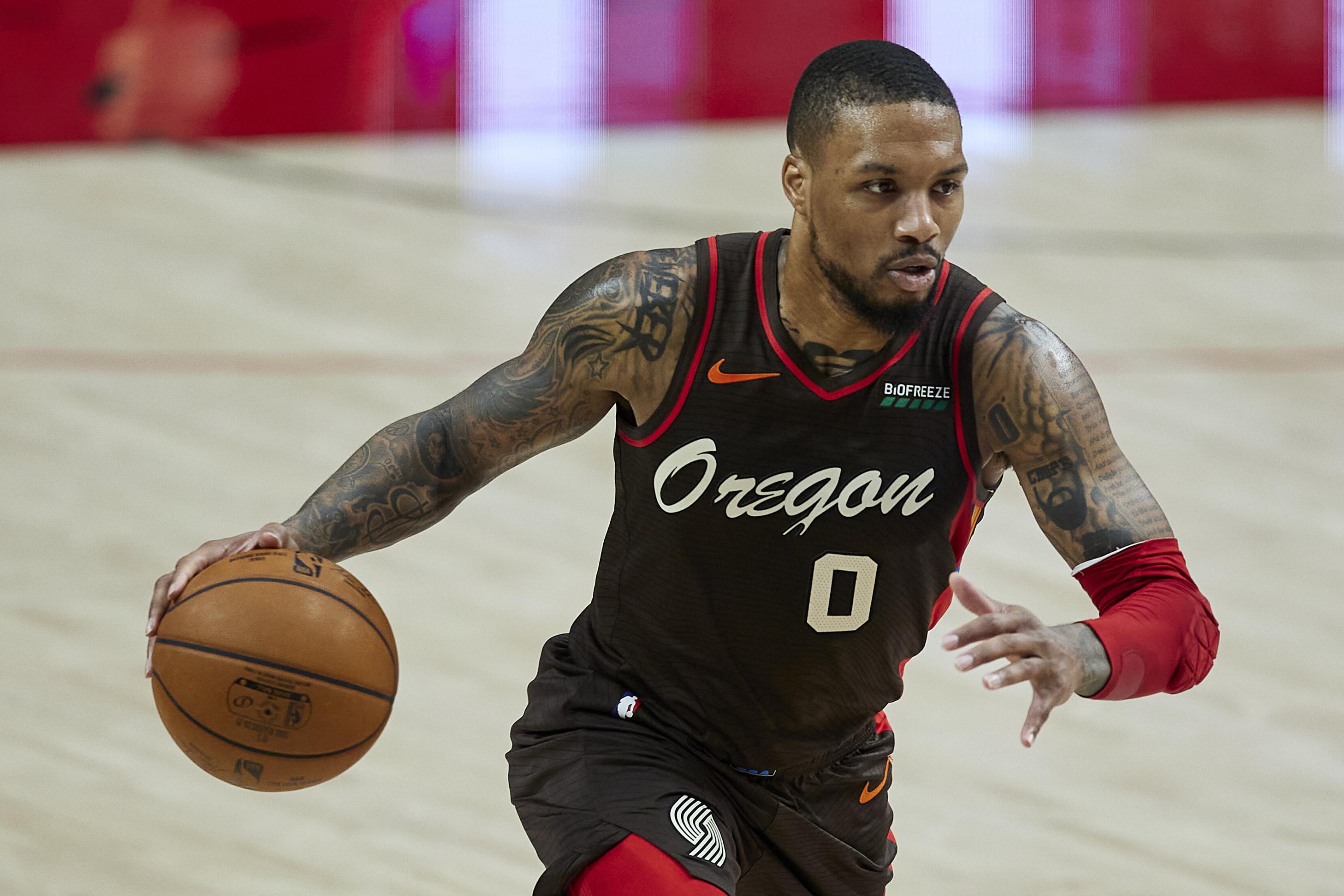 Damian Lillard Out for Trail Blazers vs. Spurs with Hamstring Injury | Bleacher Report | Latest News, Videos and Highlights
