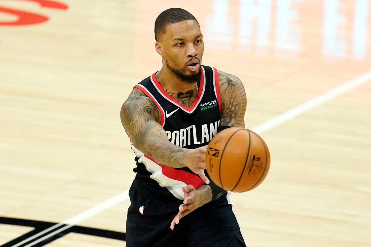 Report Damian Lillard Played Through Abdomen Injury at Olympics for