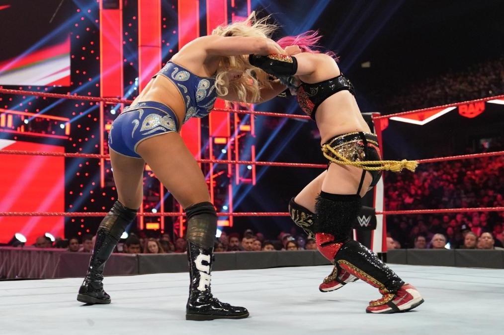 WWE Raw TV Ratings Down with Charlotte vs. Asuka; McIntyre. 