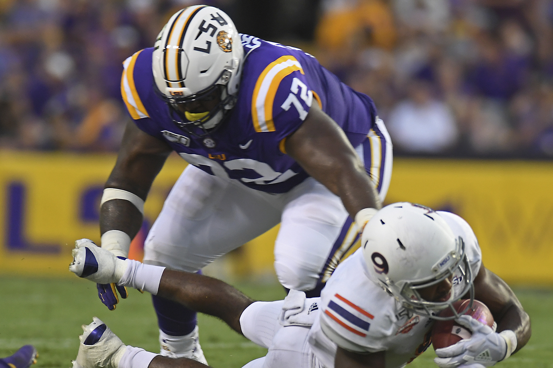 LSU's Tyler Shelvin Selected by Bengals in NFL Draft