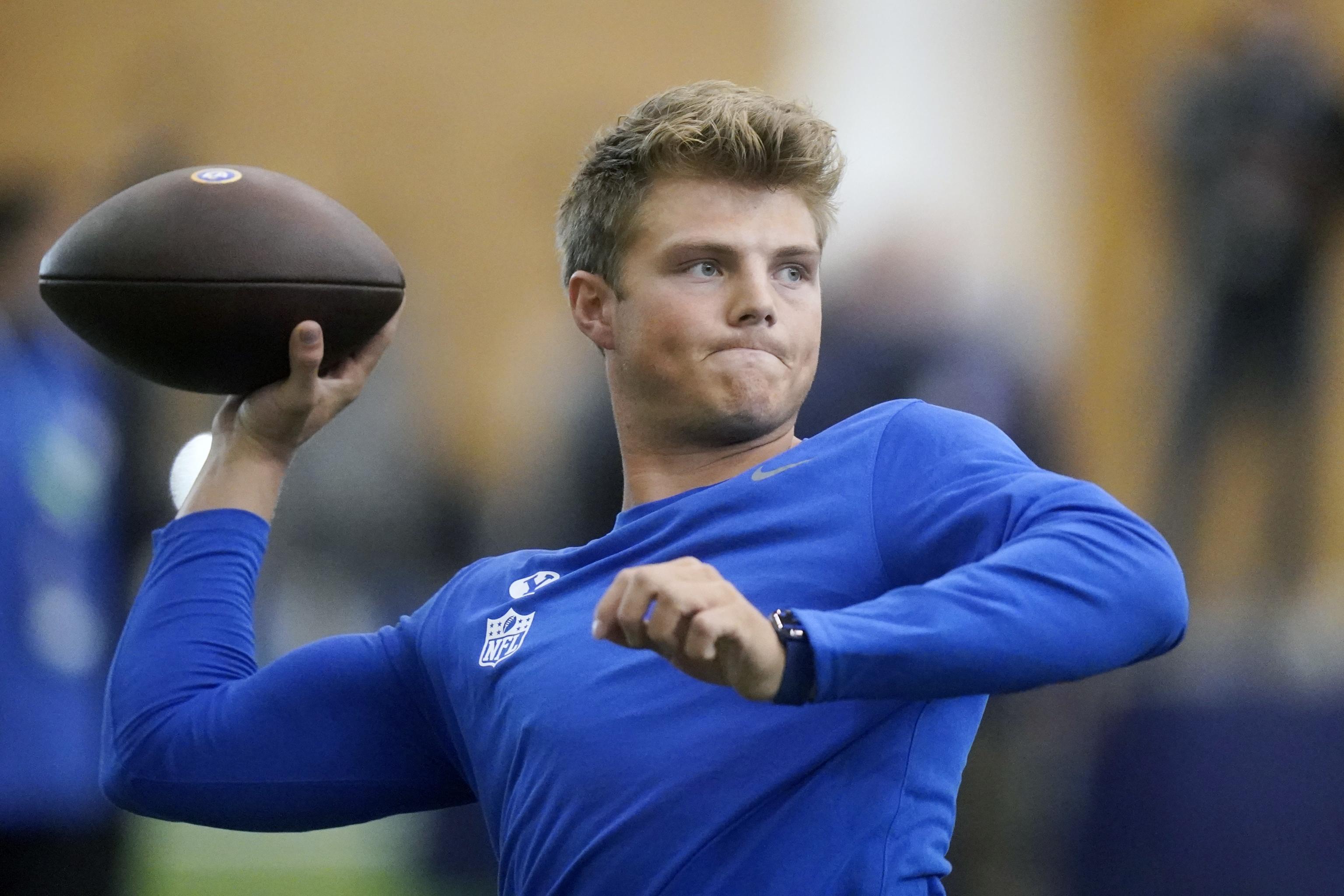 BYU QB ZACH WILSON IS NO. 1 PROSPECT ON CHRIS SIMMS' 2021 NFL