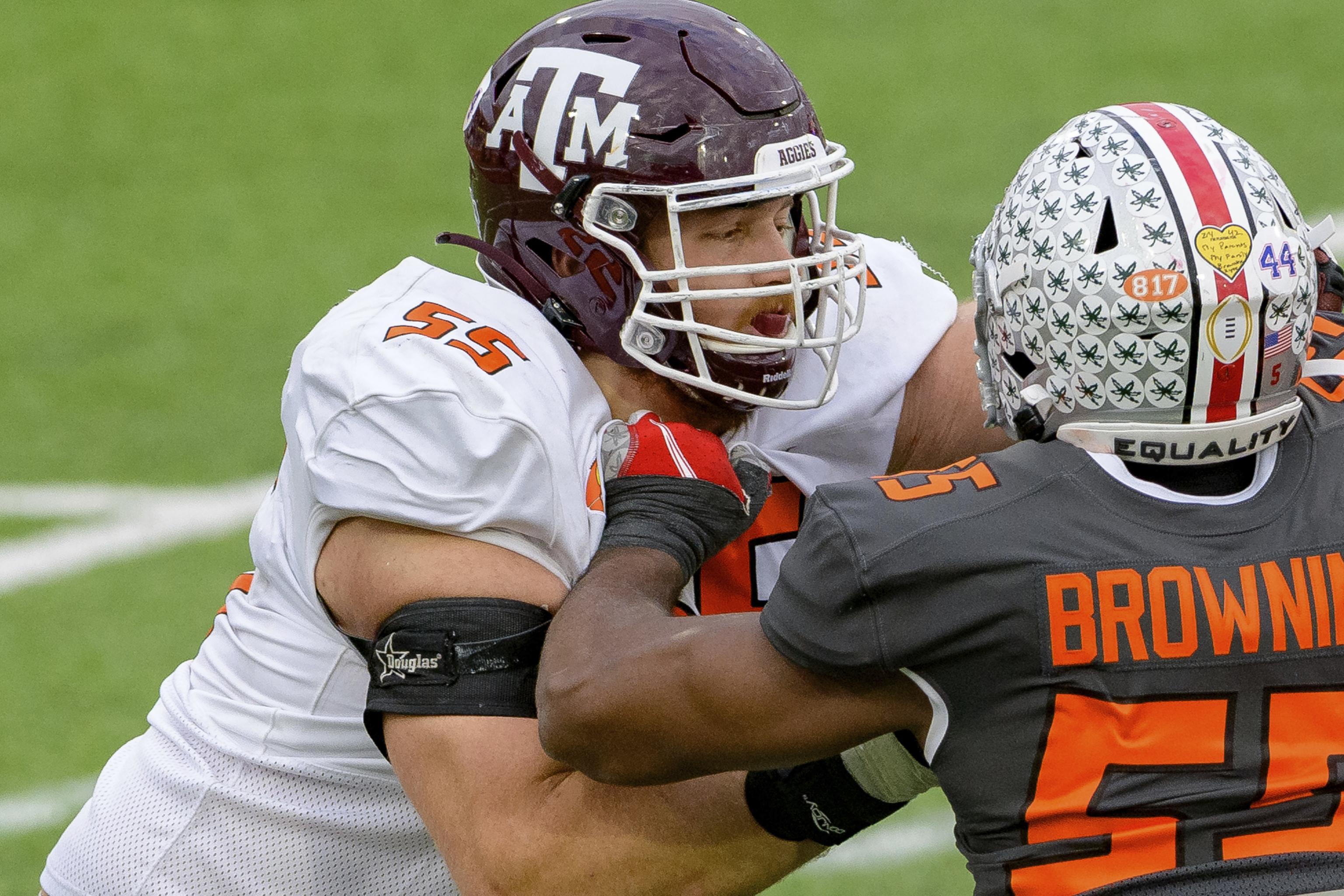 2021 NFL Draft Player Profiles: Texas A&M OT Carson Green - Steelers Depot