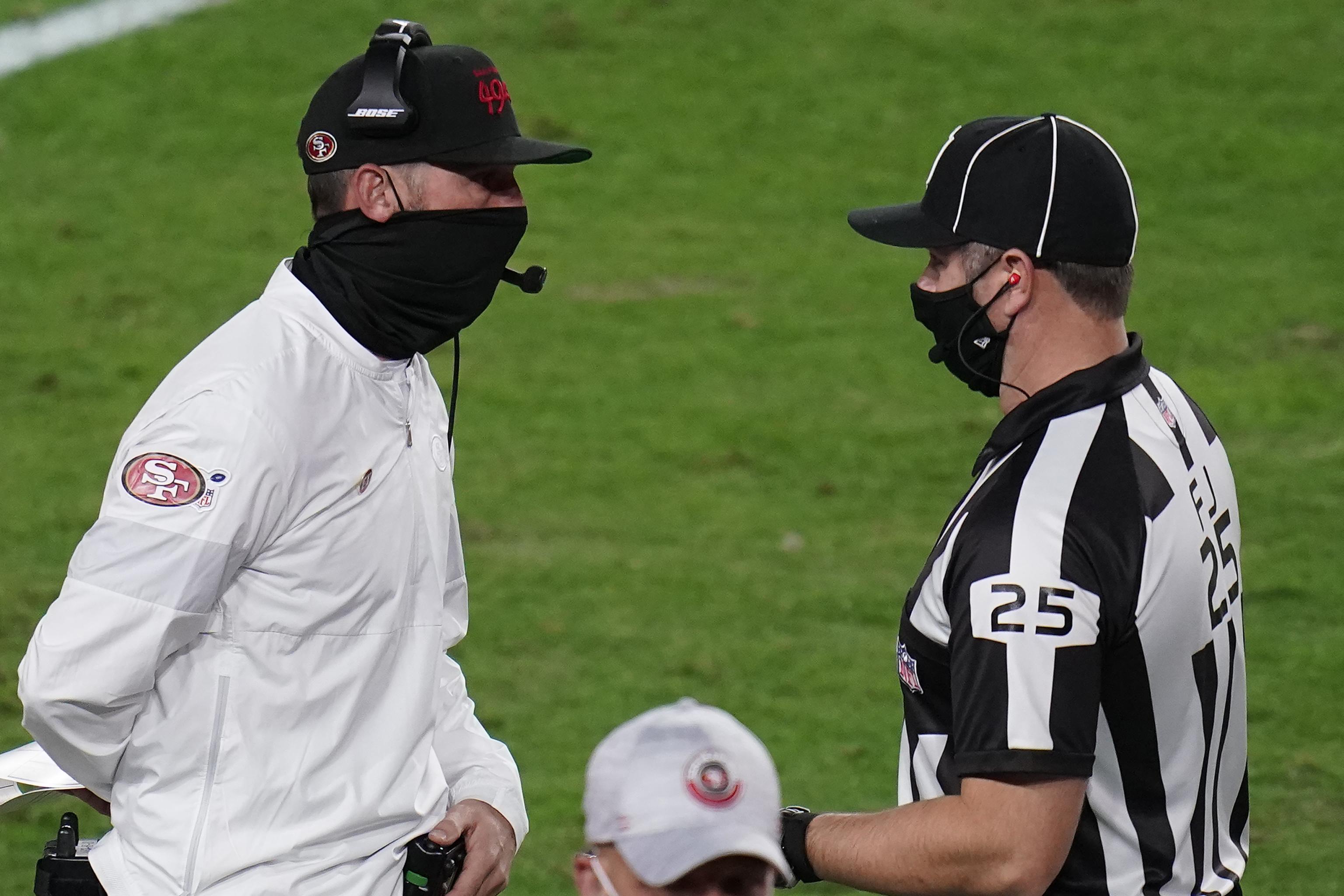 49ers Coach Kyle Shanahan Not Happy With NFL's Hat Rules - Sports  Illustrated