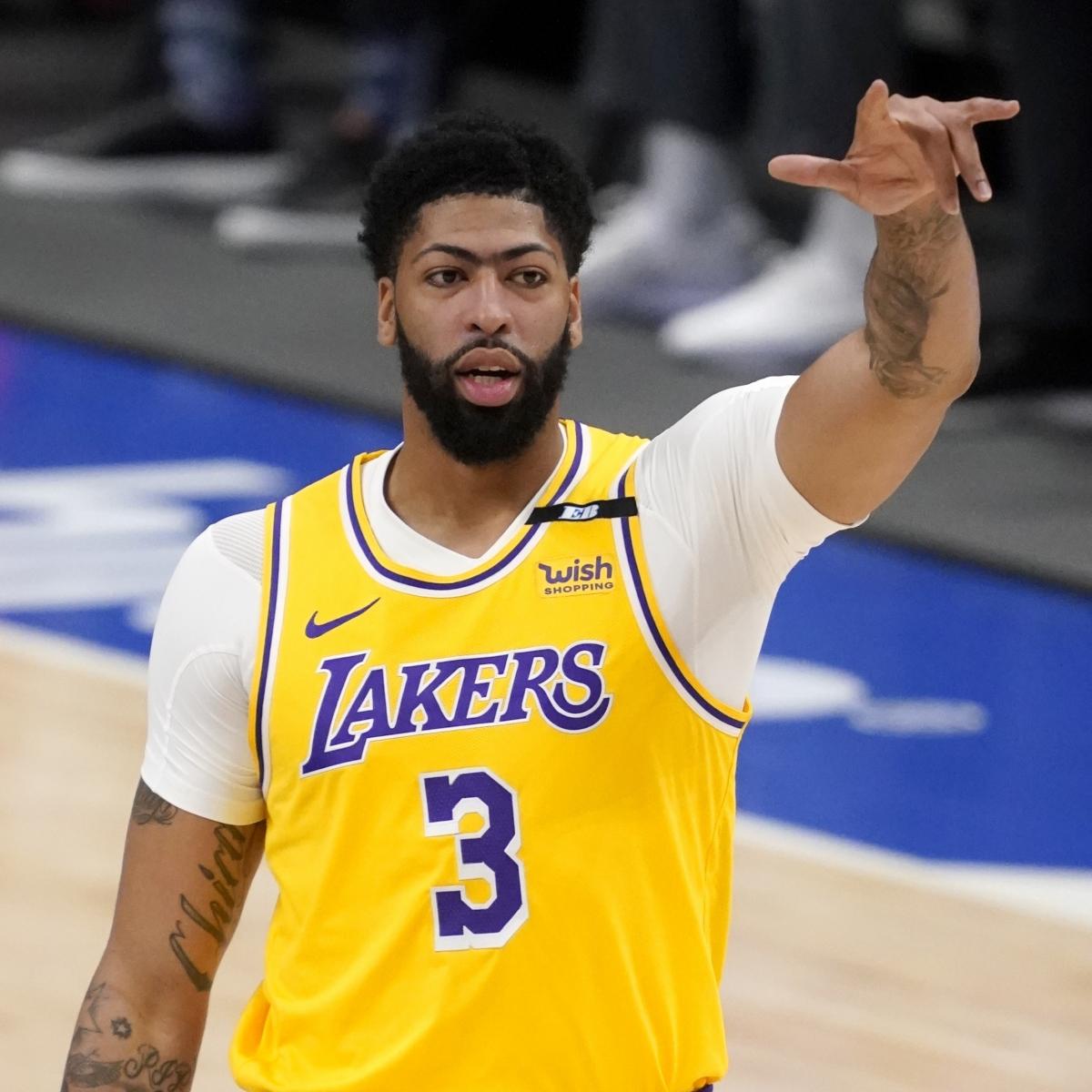 Lakers' Anthony Davis Won't Have Minutes Restriction vs. Magic After