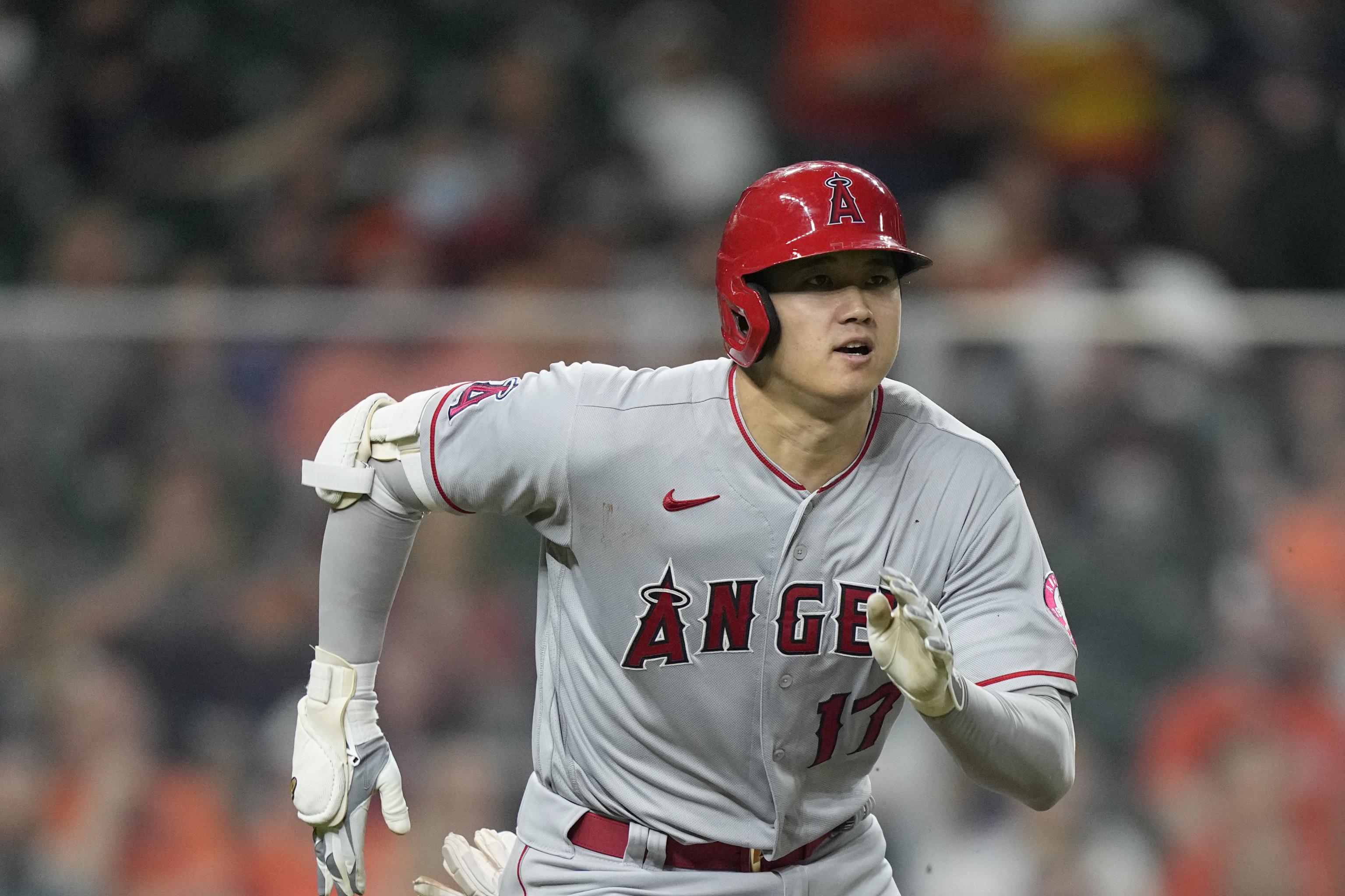 Angels' Shohei Ohtani becomes first pitcher since Babe Ruth to start game  while leading MLB in homers