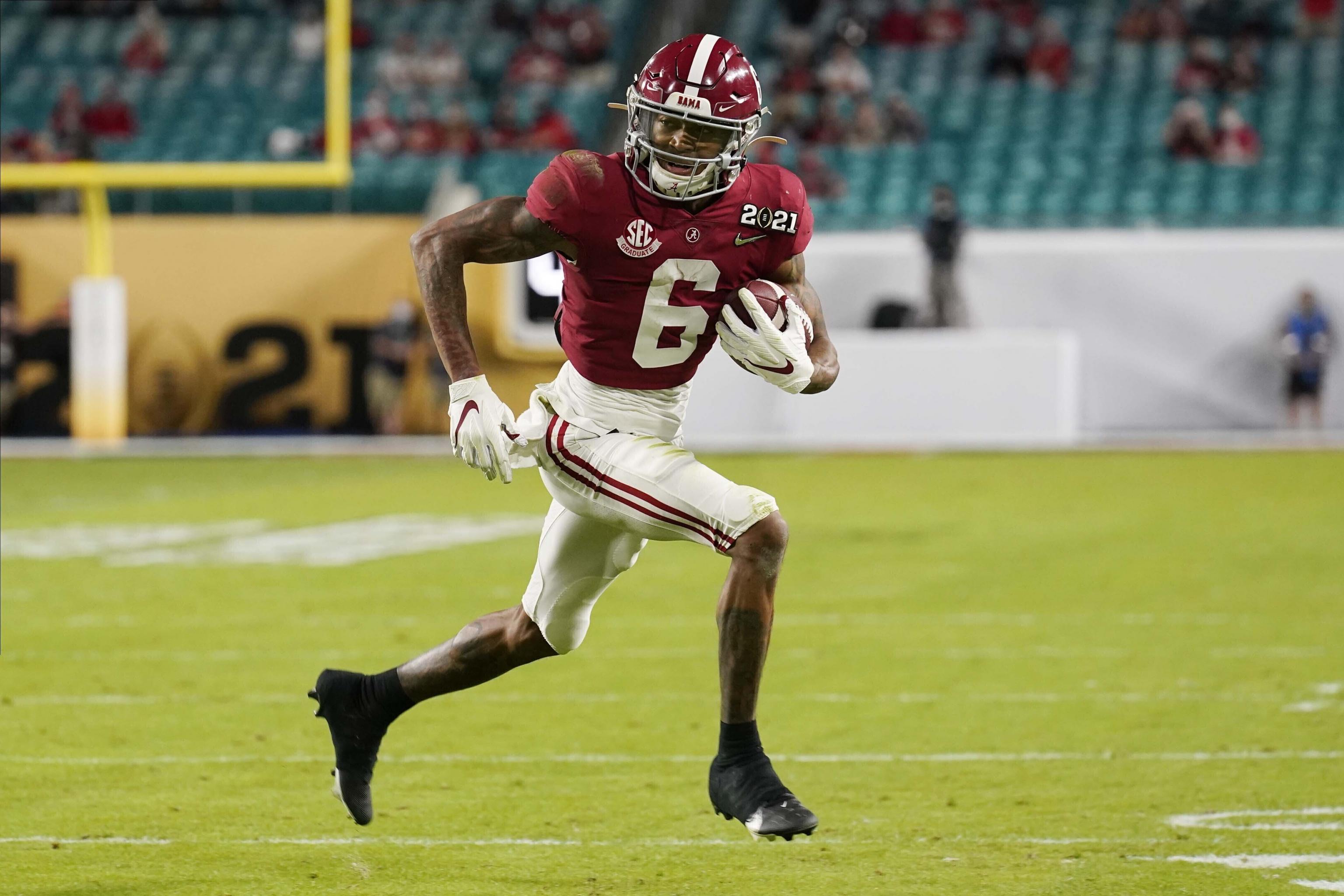 2021 NFL draft: Alabama WR Jaylen Waddle pegged as fit for Chargers