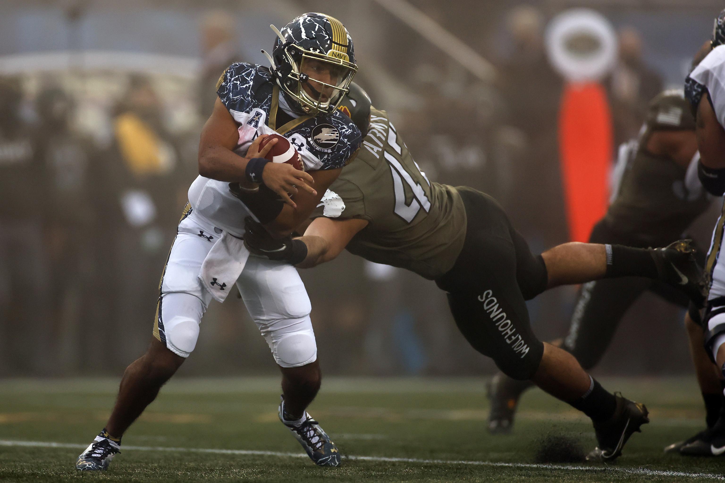 Seattle Seahawks linebacker Jon Rhattigan (59) runs during an NFL football  game against the Washington Football Team, Monday, Nov. 29, 2021 in  Landover. (AP Photo/Daniel Kucin Jr Stock Photo - Alamy