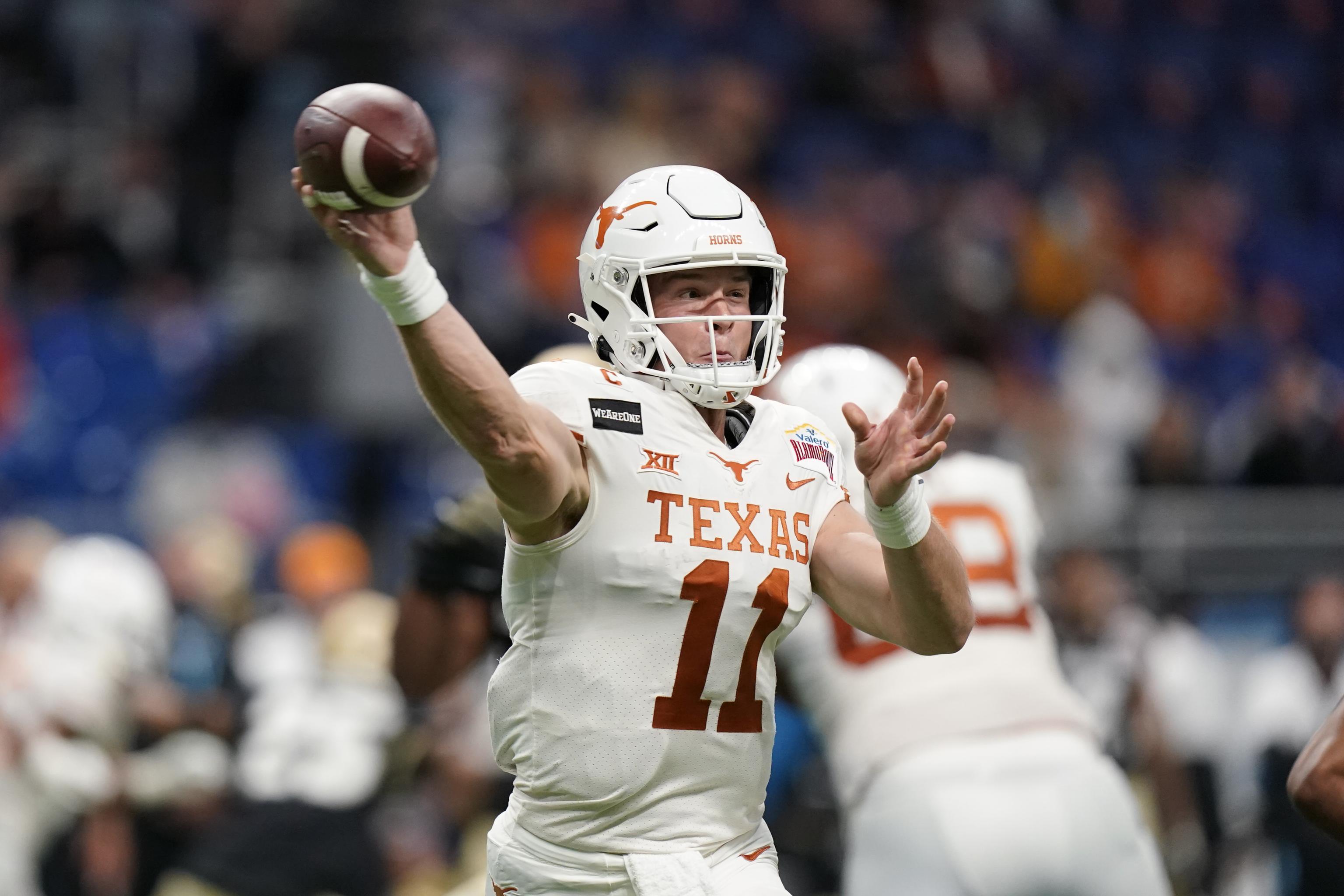 Sam Ehlinger will be backup QB against the Chargers