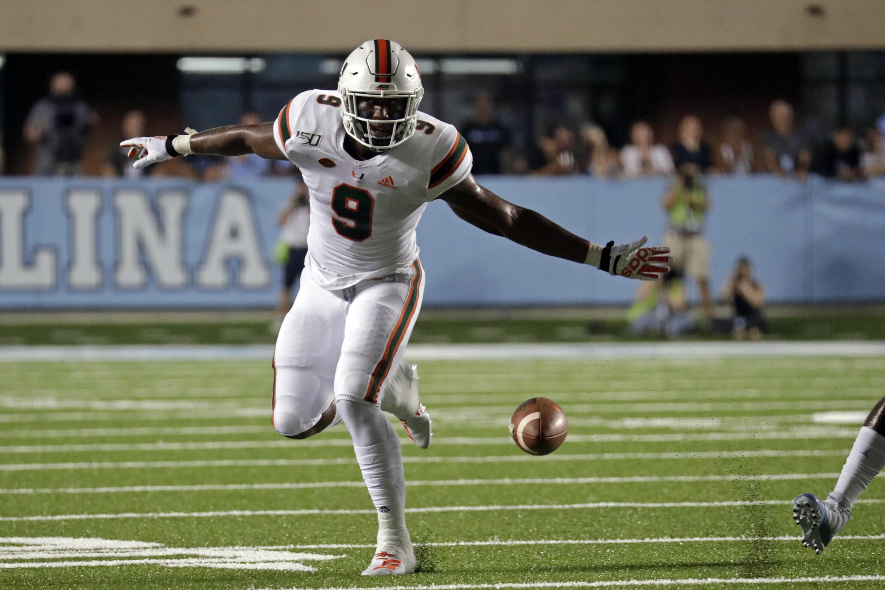 2021 NFL Draft Profile: Brevin Jordan, Miami (FL) – NBC Sports Chicago