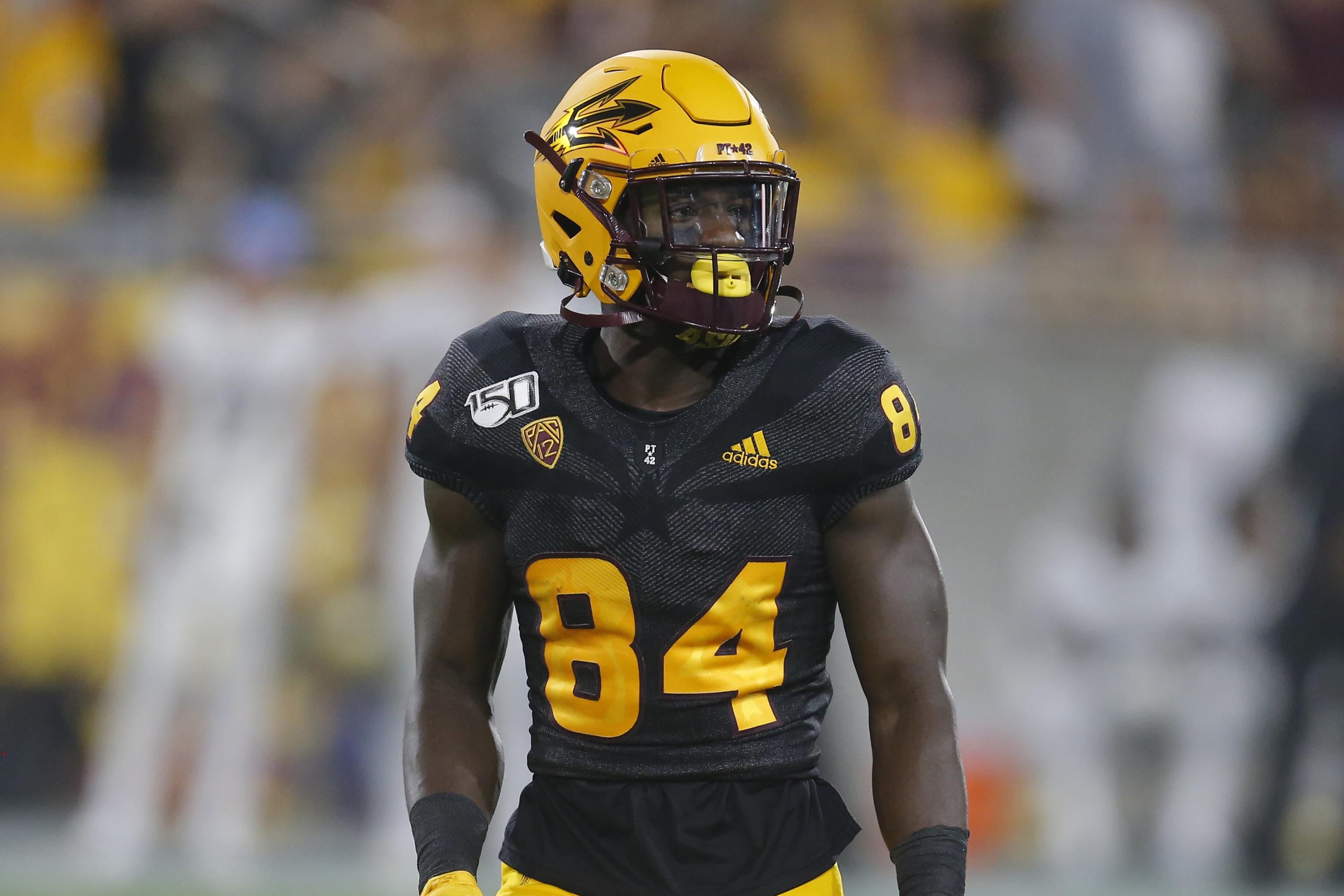 Atlanta Falcons select ASU's Frank Darby in 6th round of 2021 NFL Draft