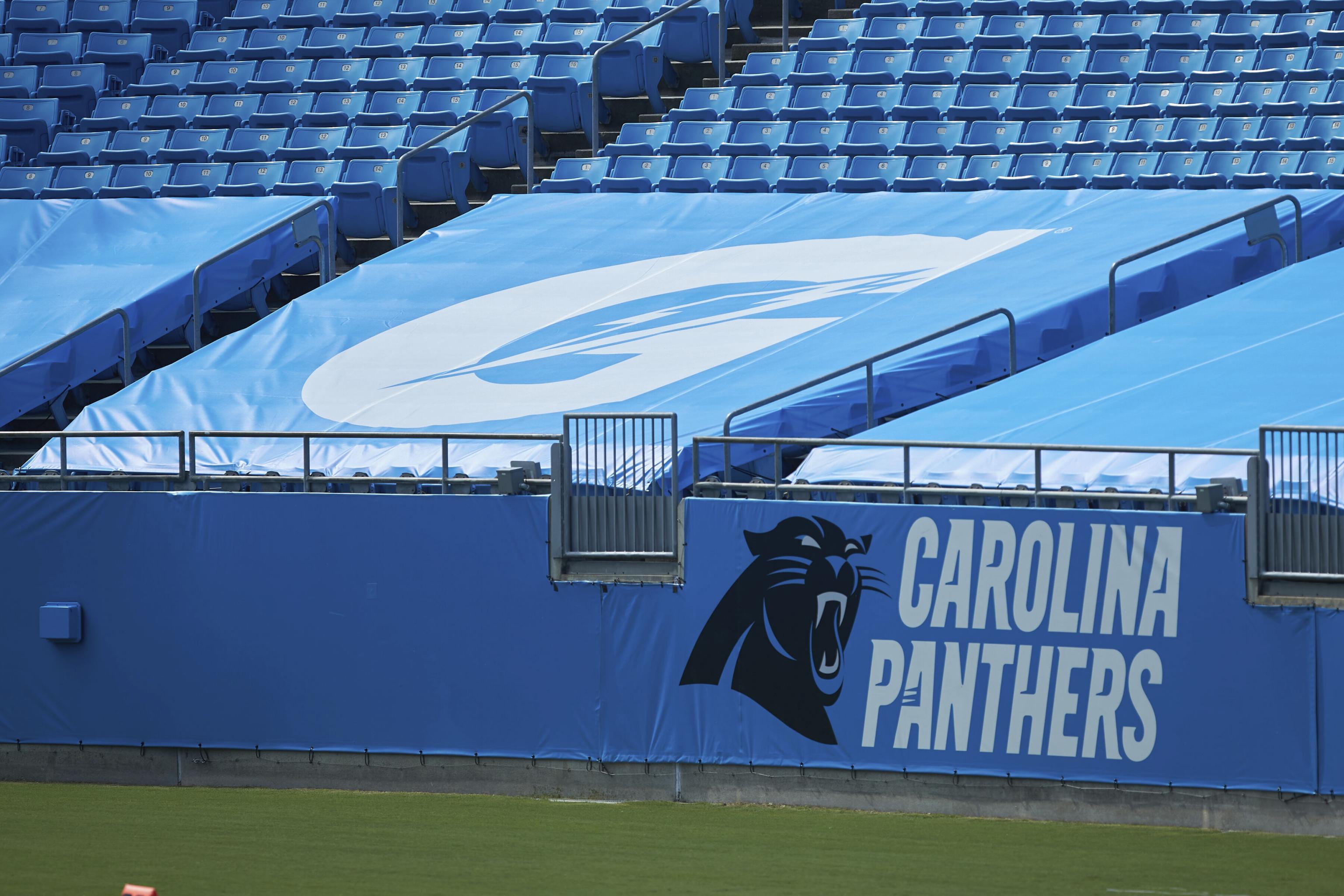 Grass is back at Bank of America Stadium for tonight only. 