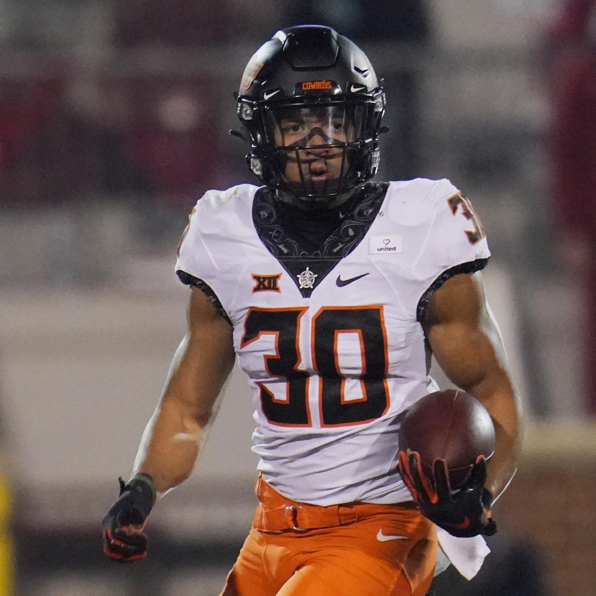 Chuba Hubbard Drafted by Panthers: Carolina's Updated Depth Chart After Round 4