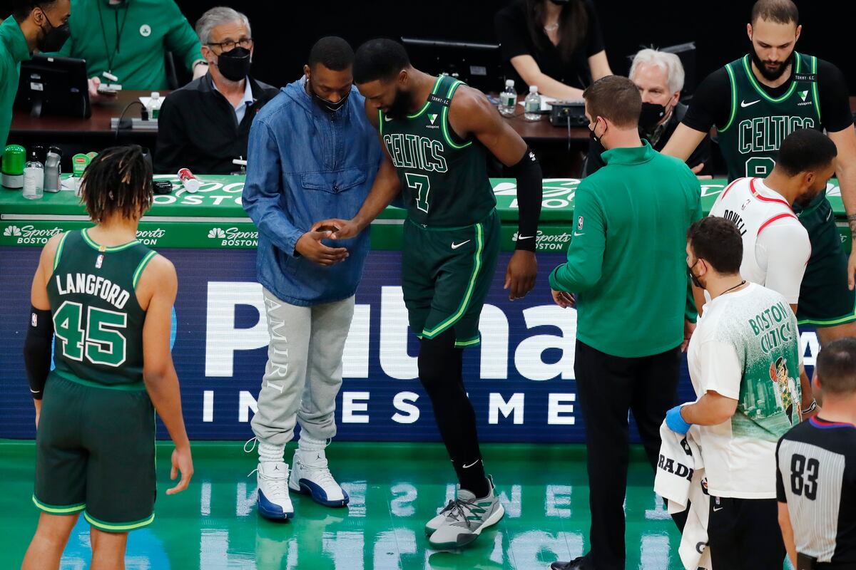 Celtics' Jayson Tatum, Jaylen Brown Injured in Collision During Loss to Blazers