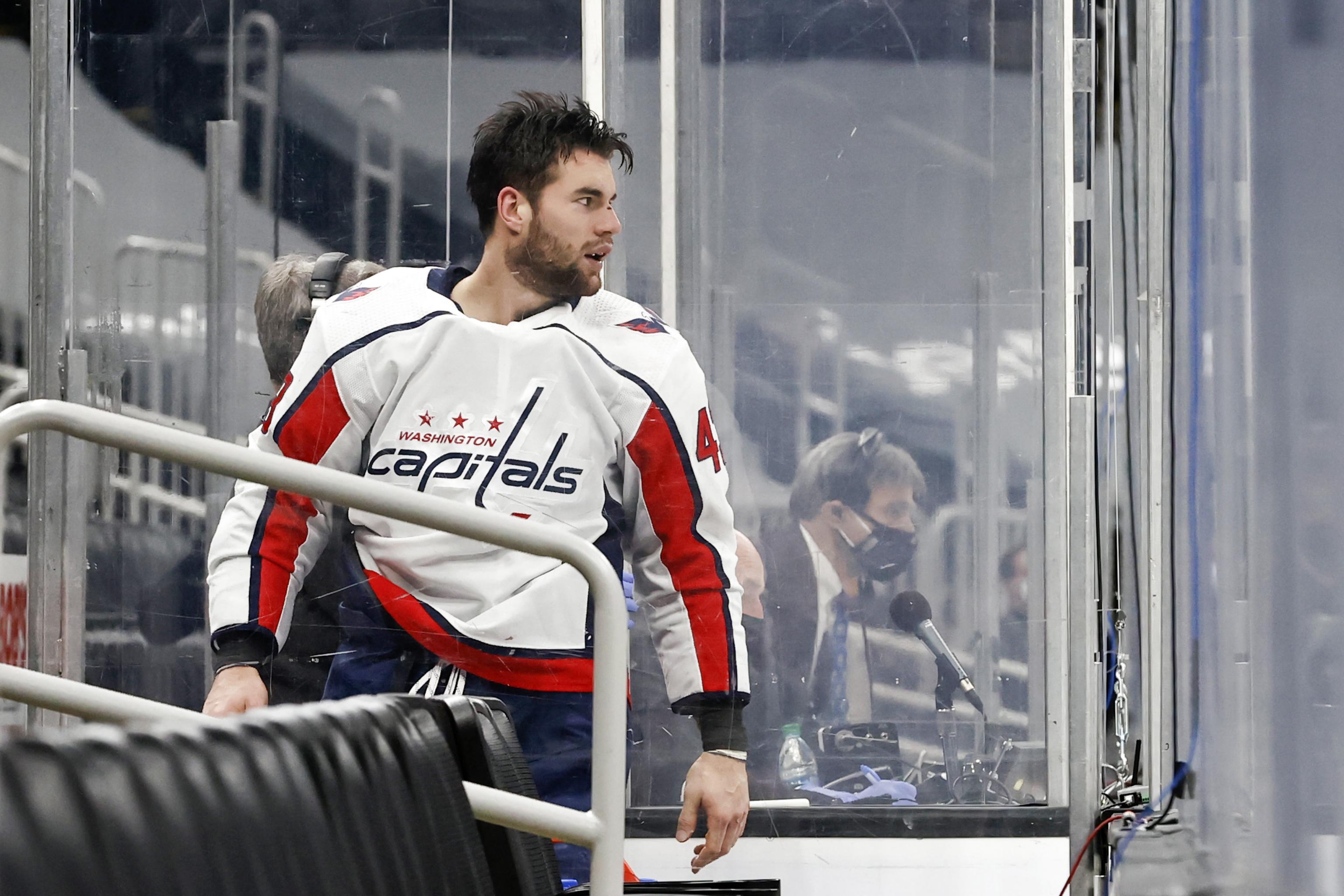 Tom Wilson is a fan of the Capitals' new third jersey