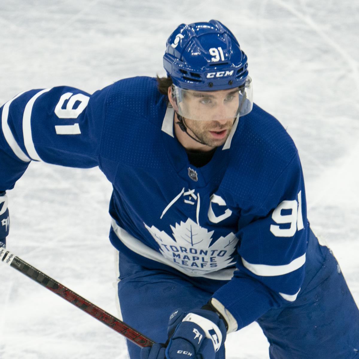 Maple Leafs' John Tavares back on the ice days after scary hit to