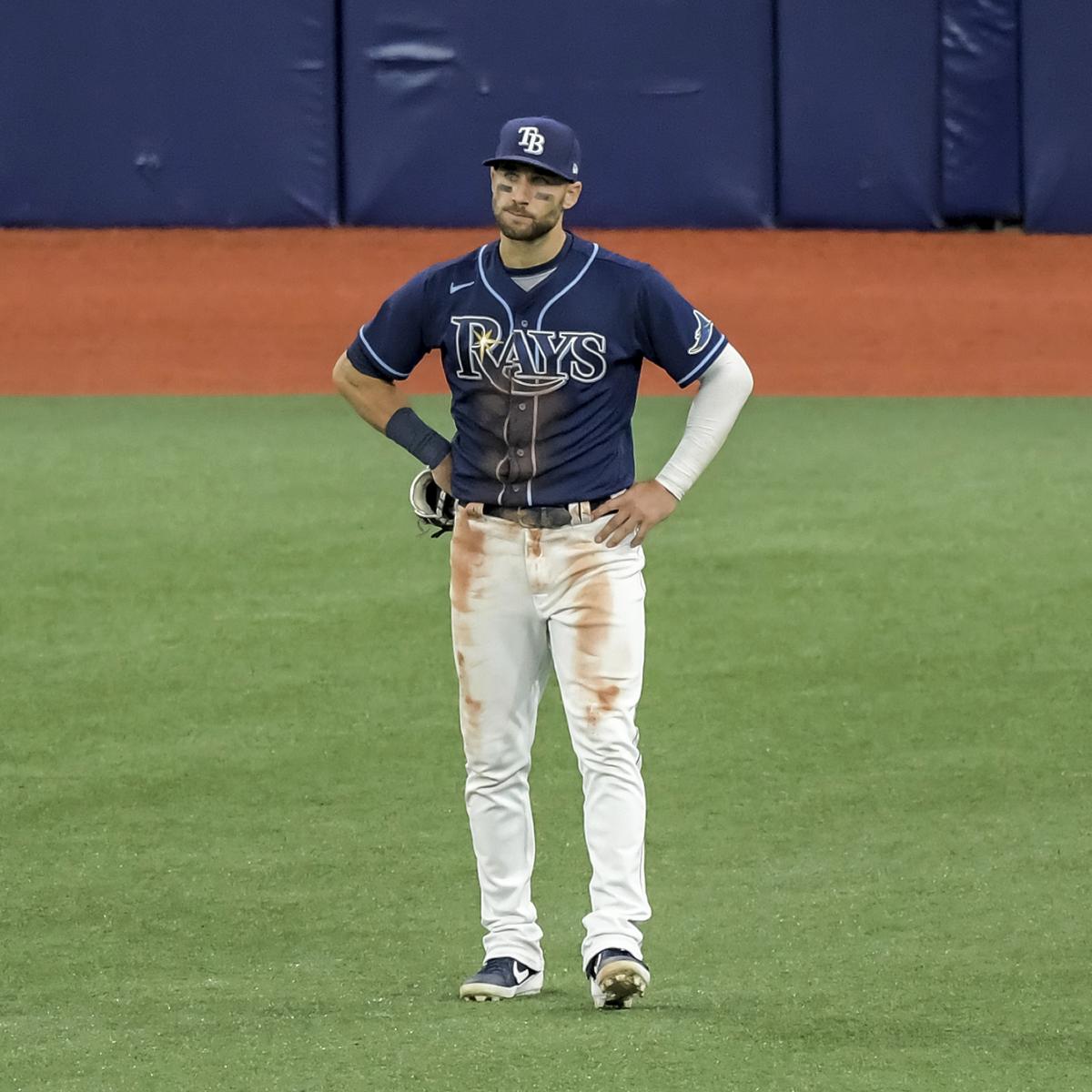Tampa Bay Rays - Kevin Kiermaier sets record straight on color of his eyes  